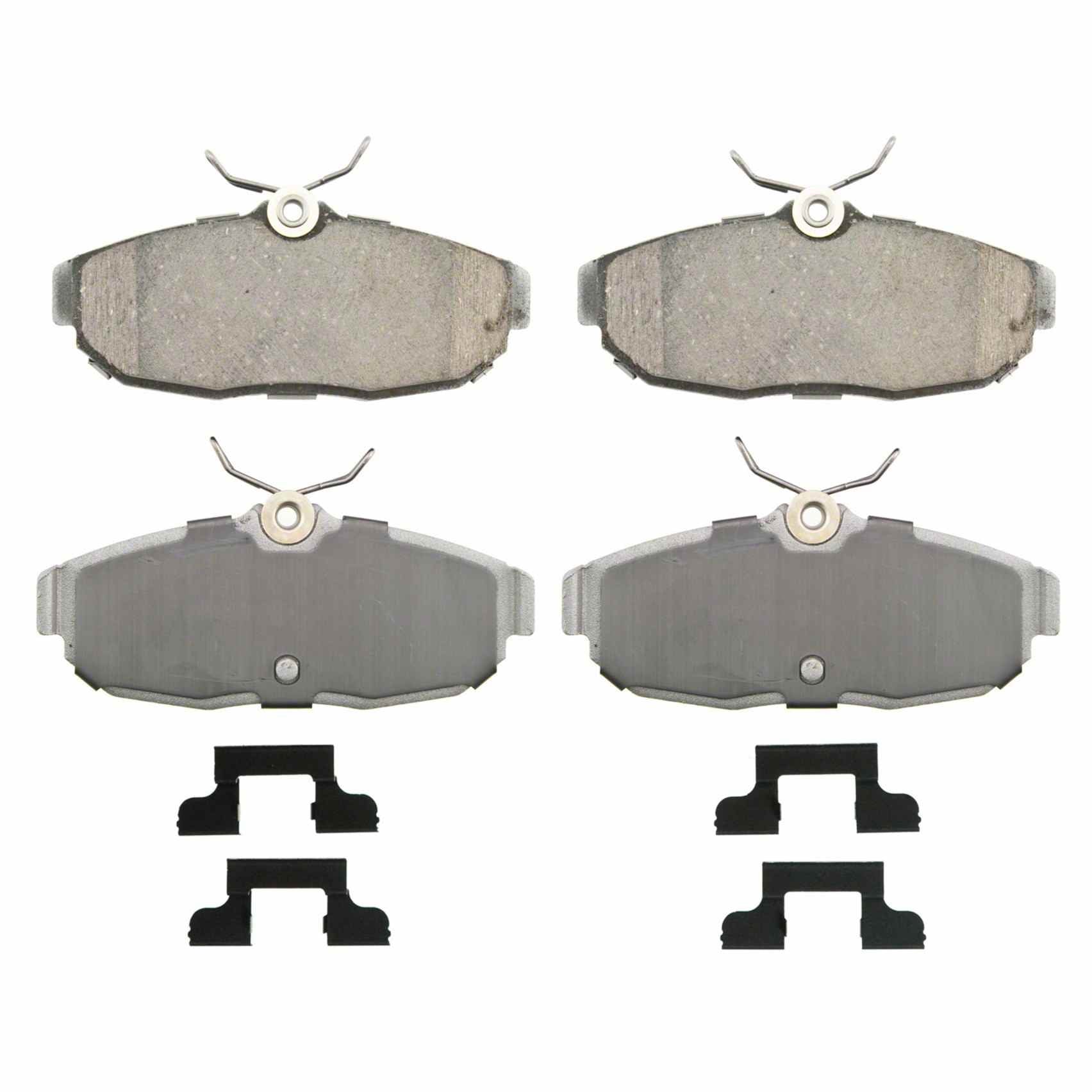 Wagner Brake Disc Brake Pad Set  top view frsport PD1082