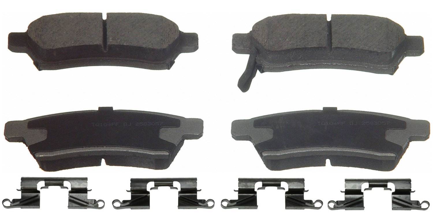 Wagner Brake Disc Brake Pad Set  top view frsport PD1100