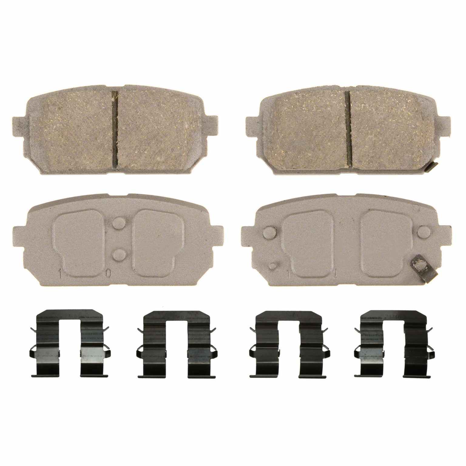 wagner brake disc brake pad set  frsport pd1296