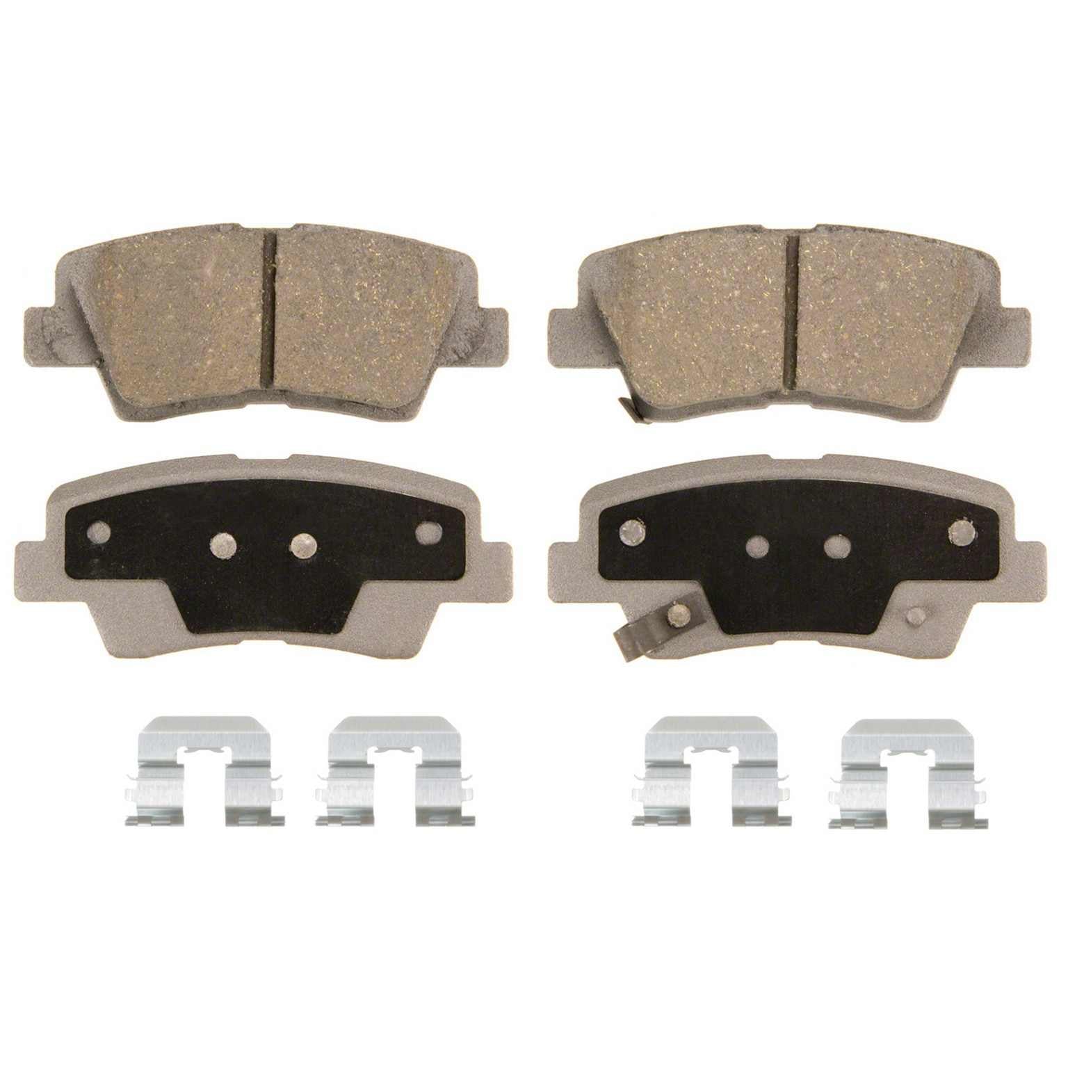 Wagner Brake Disc Brake Pad Set  top view frsport PD1313