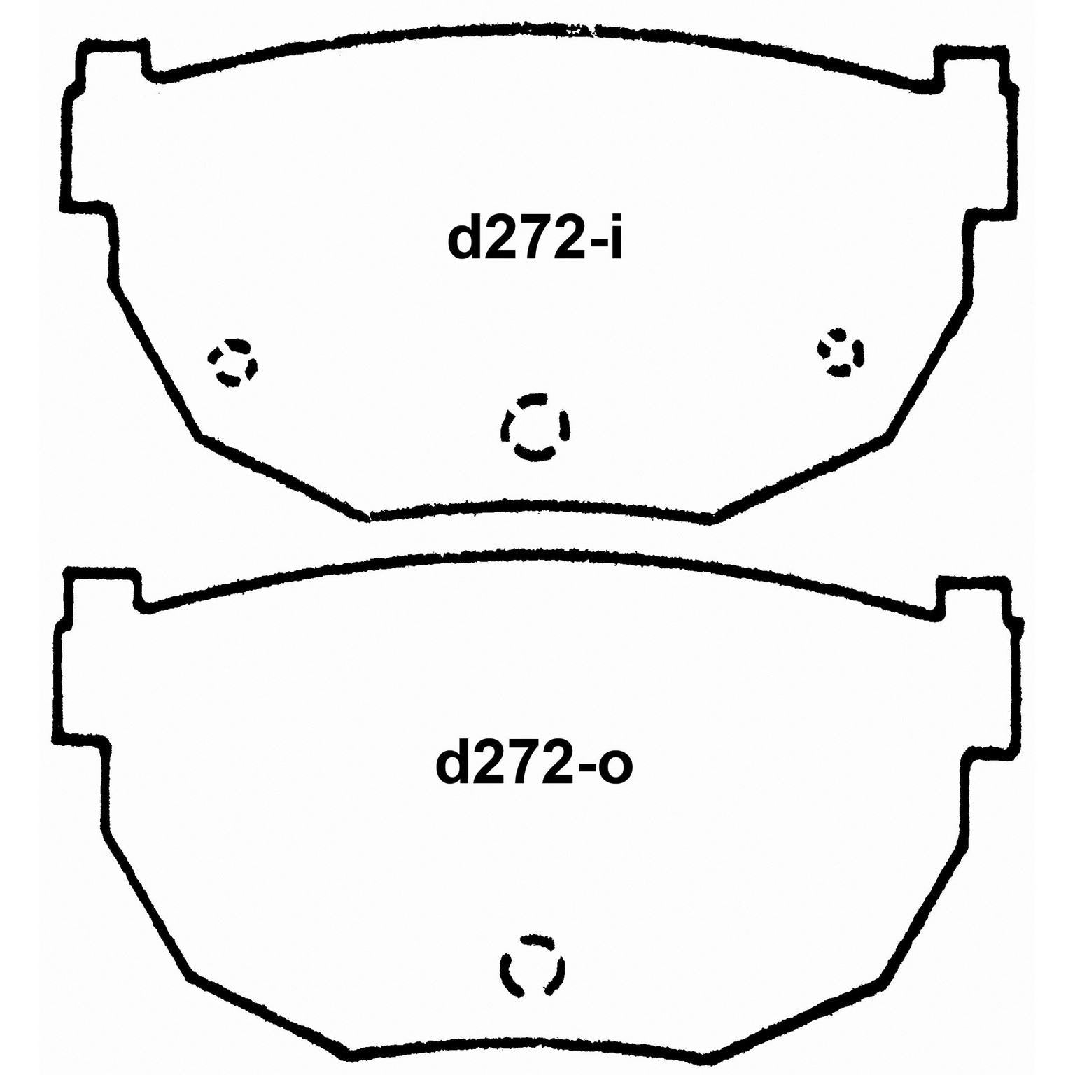 wagner brake disc brake pad set  frsport pd272