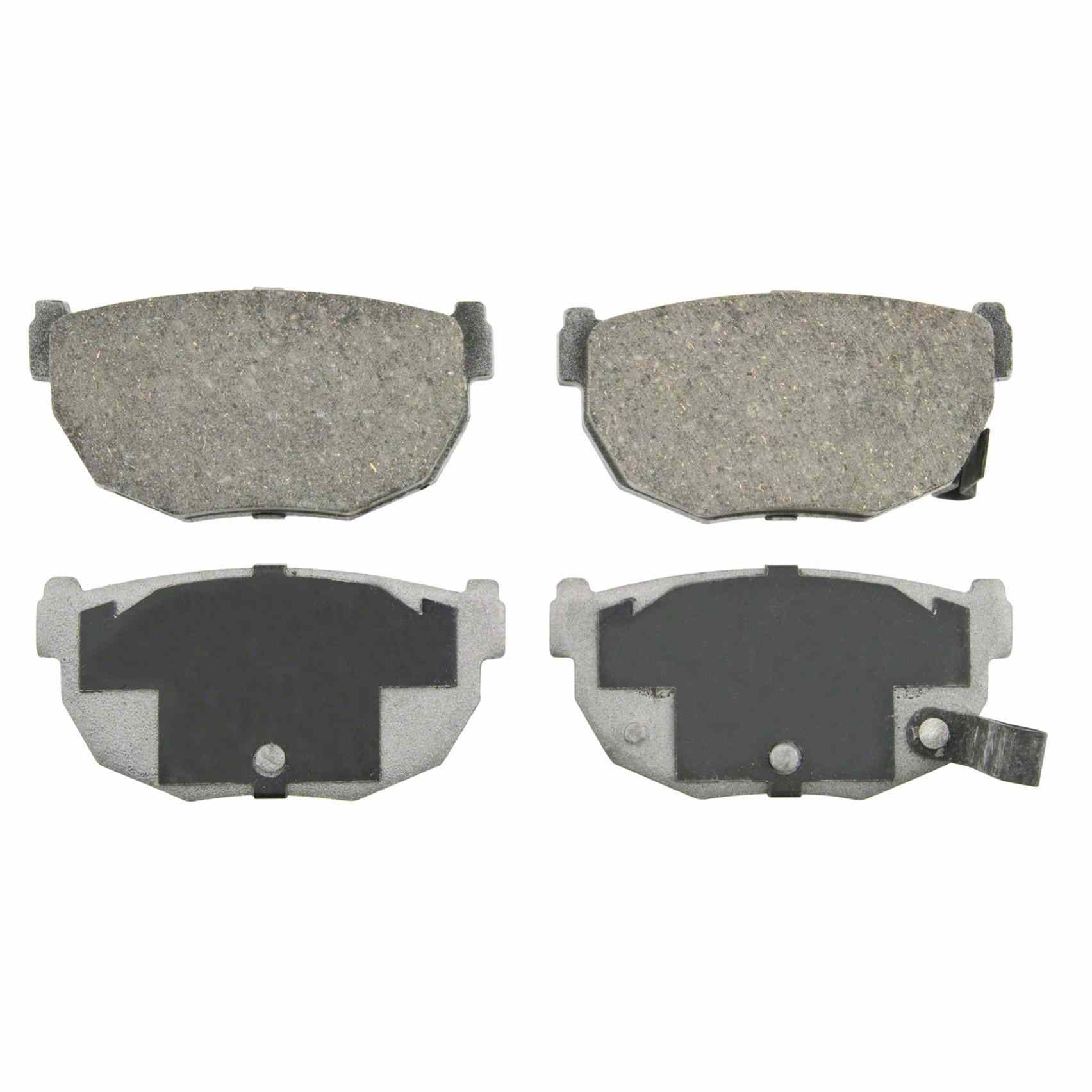 Wagner Brake Disc Brake Pad Set  top view frsport PD272