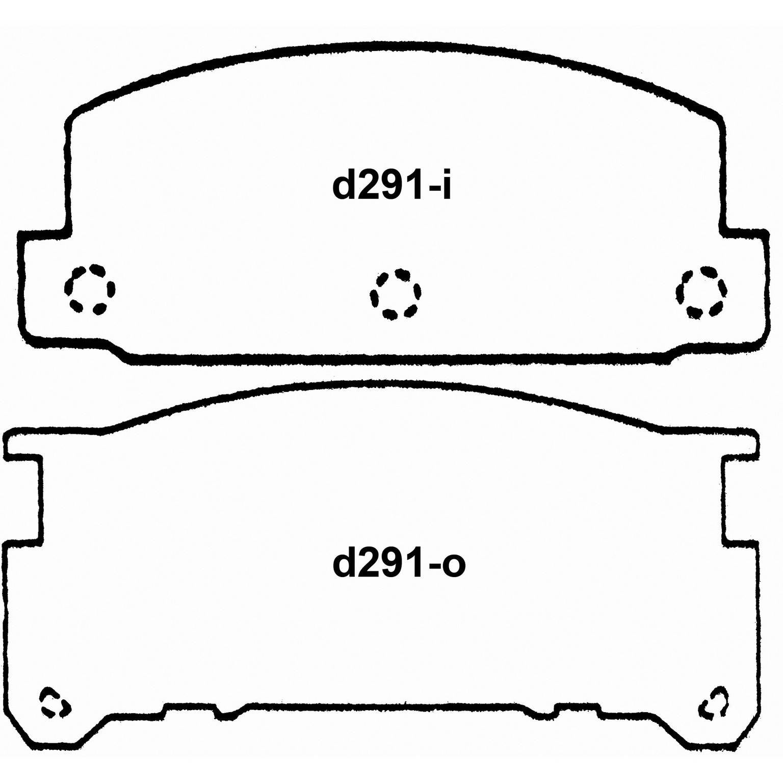 wagner brake disc brake pad set  frsport pd291