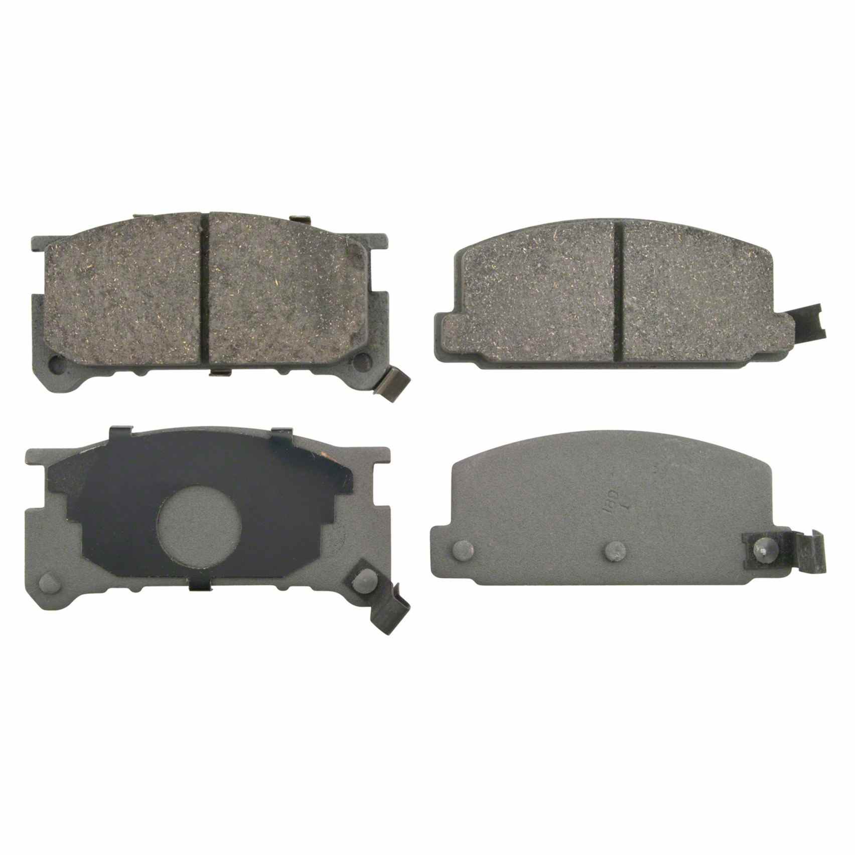 Wagner Brake Disc Brake Pad Set  top view frsport PD291