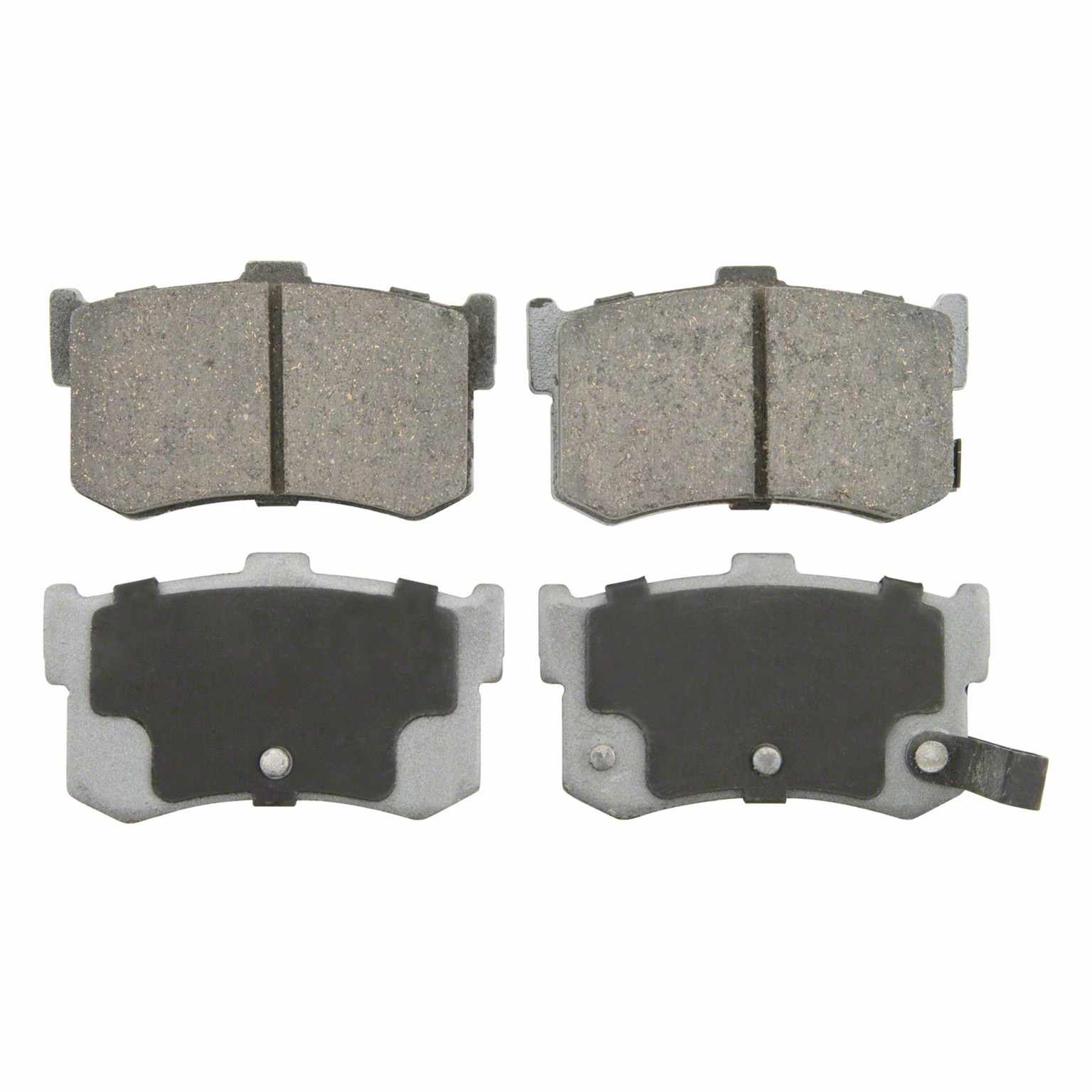 Wagner Brake Disc Brake Pad Set  top view frsport PD342