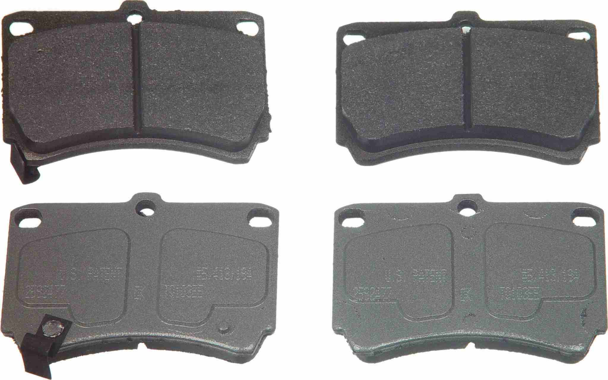 wagner brake disc brake pad set  frsport pd466a