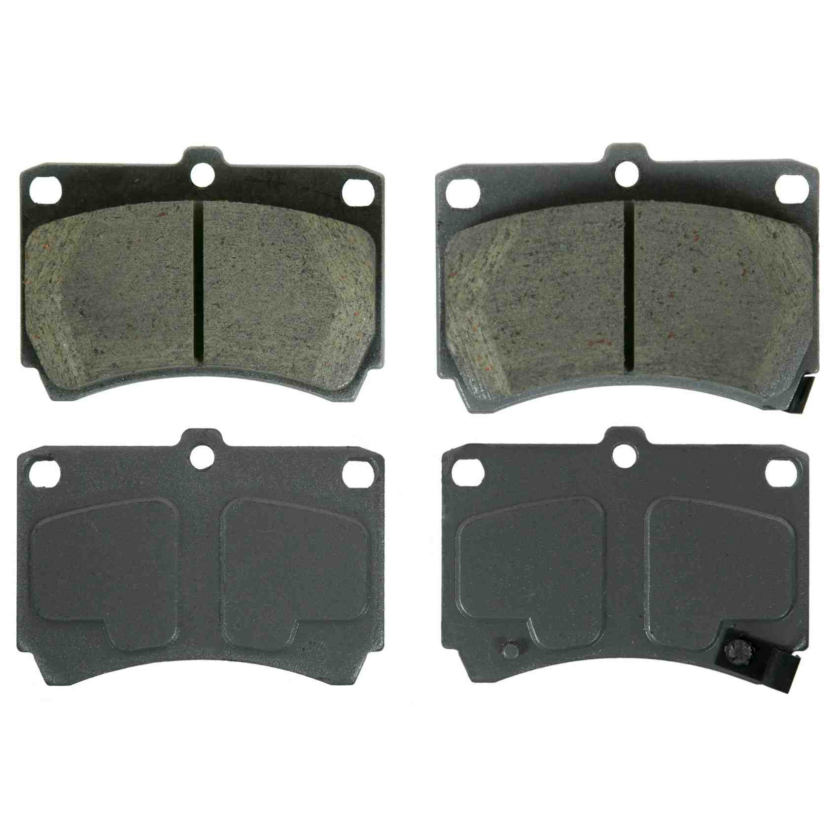 Wagner Brake Disc Brake Pad Set  top view frsport PD466A