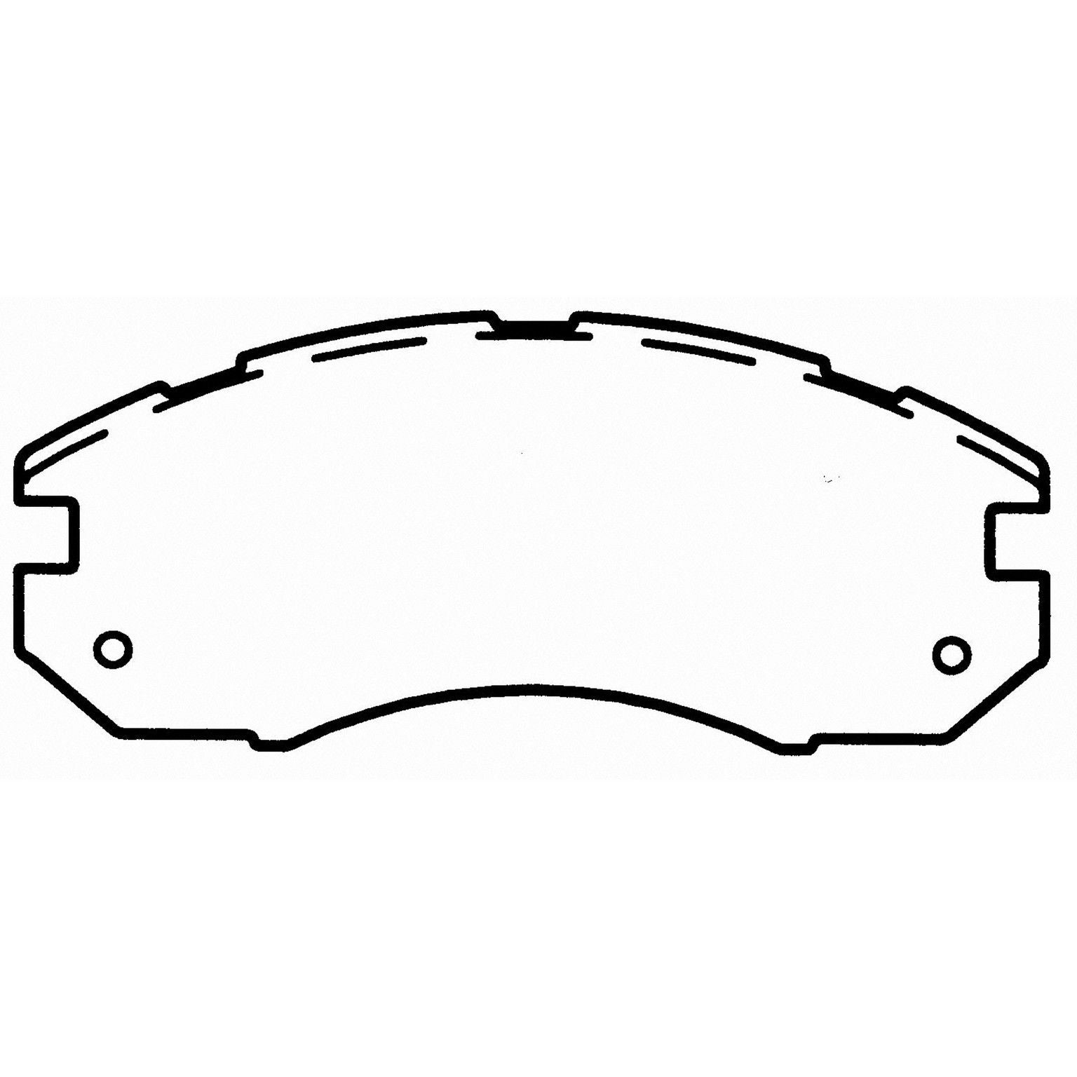 wagner brake disc brake pad set  frsport pd470