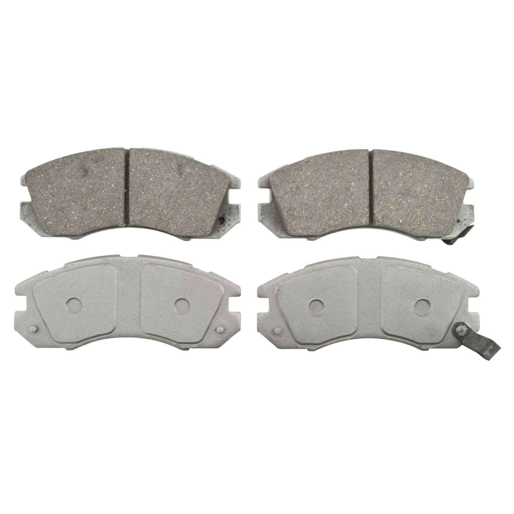 Wagner Brake Disc Brake Pad Set  top view frsport PD470