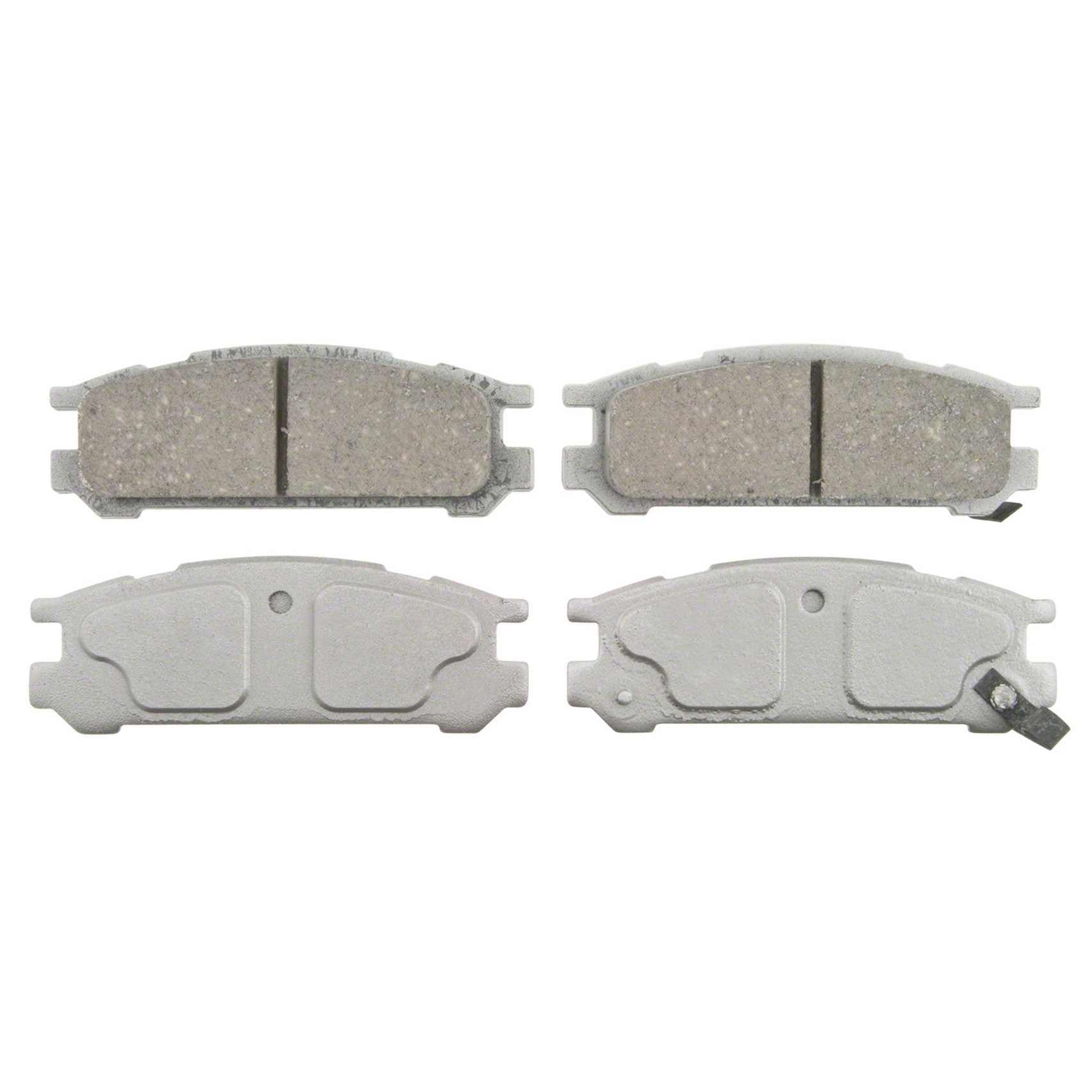 Wagner Brake Disc Brake Pad Set  top view frsport PD471