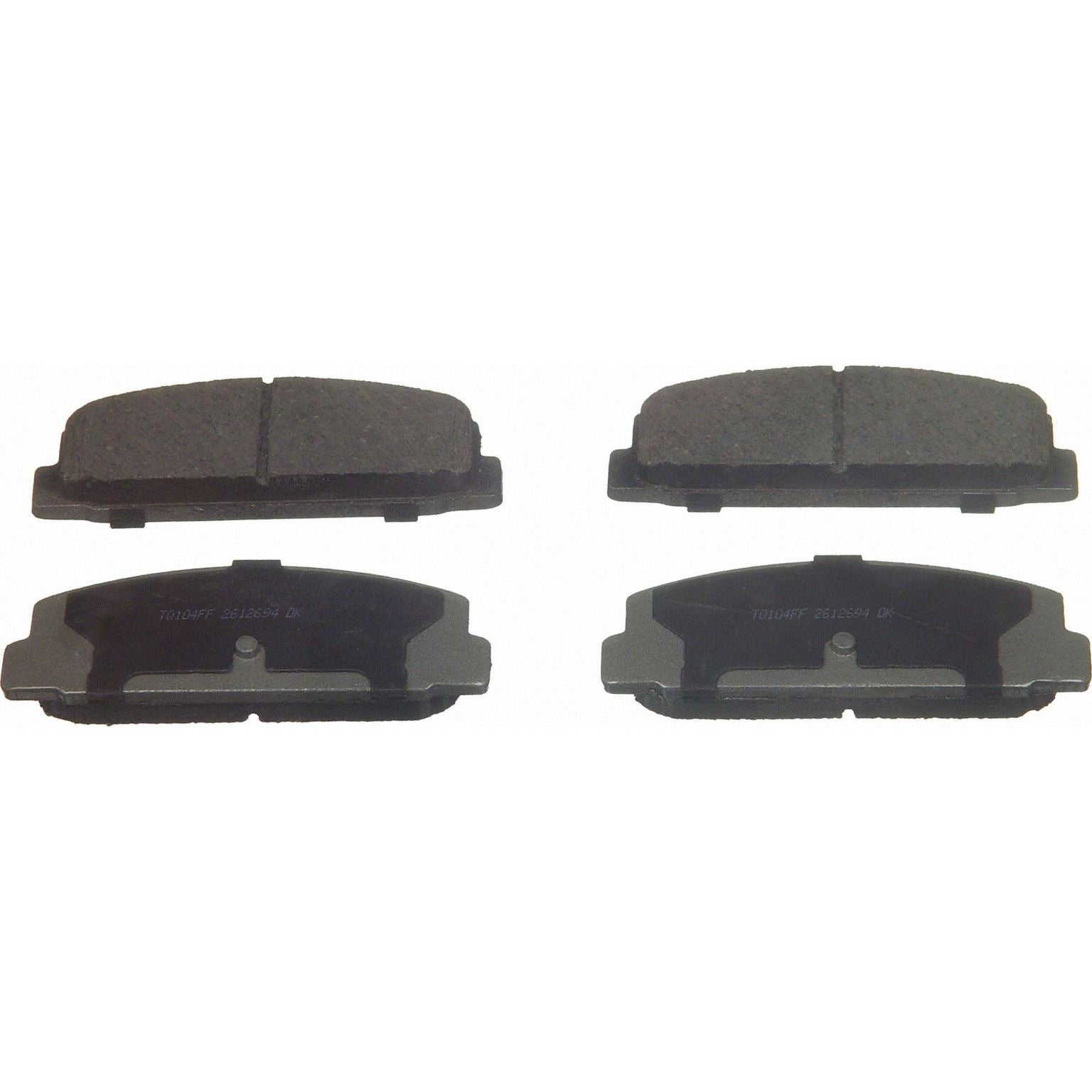 wagner brake disc brake pad set  frsport pd482a