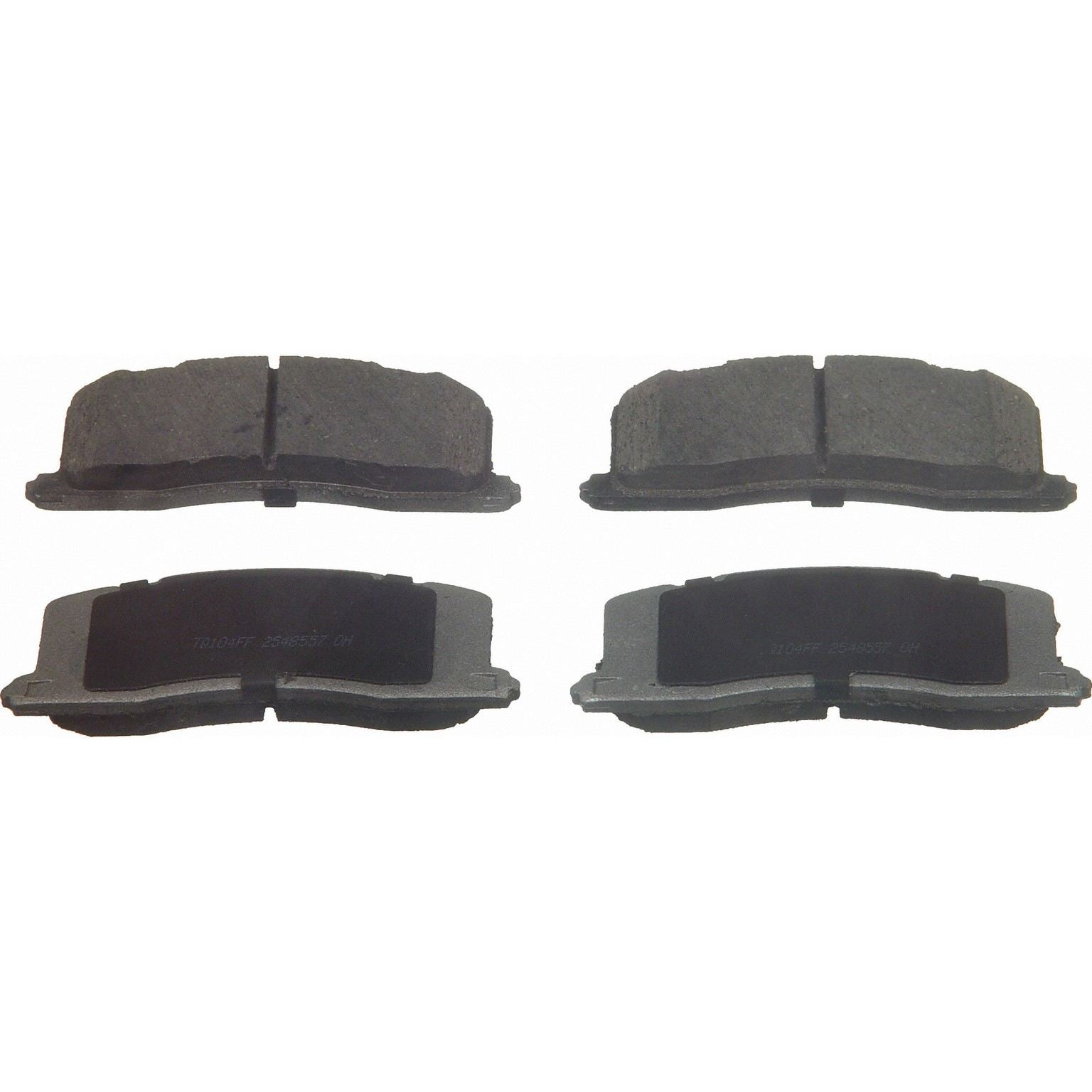 wagner brake disc brake pad set  frsport pd501