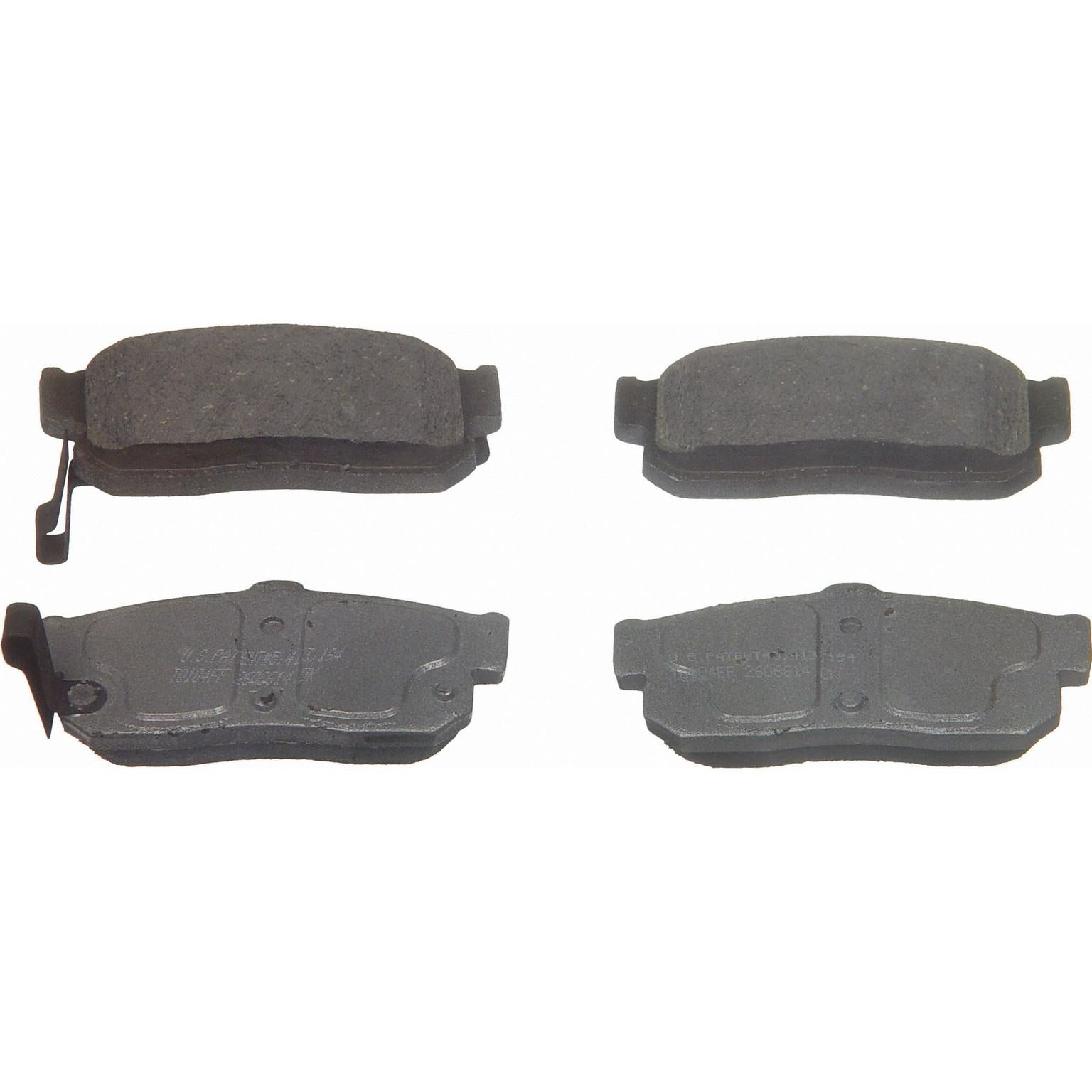 wagner brake disc brake pad set  frsport pd540a