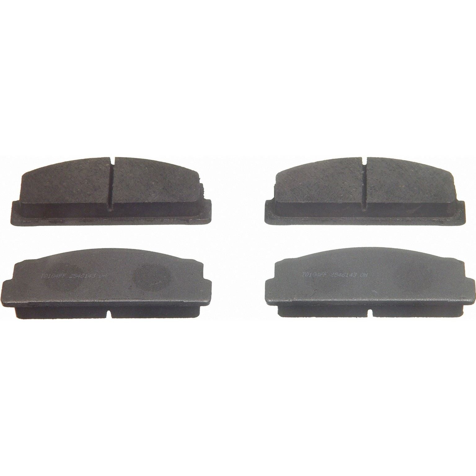 wagner brake disc brake pad set  frsport pd54