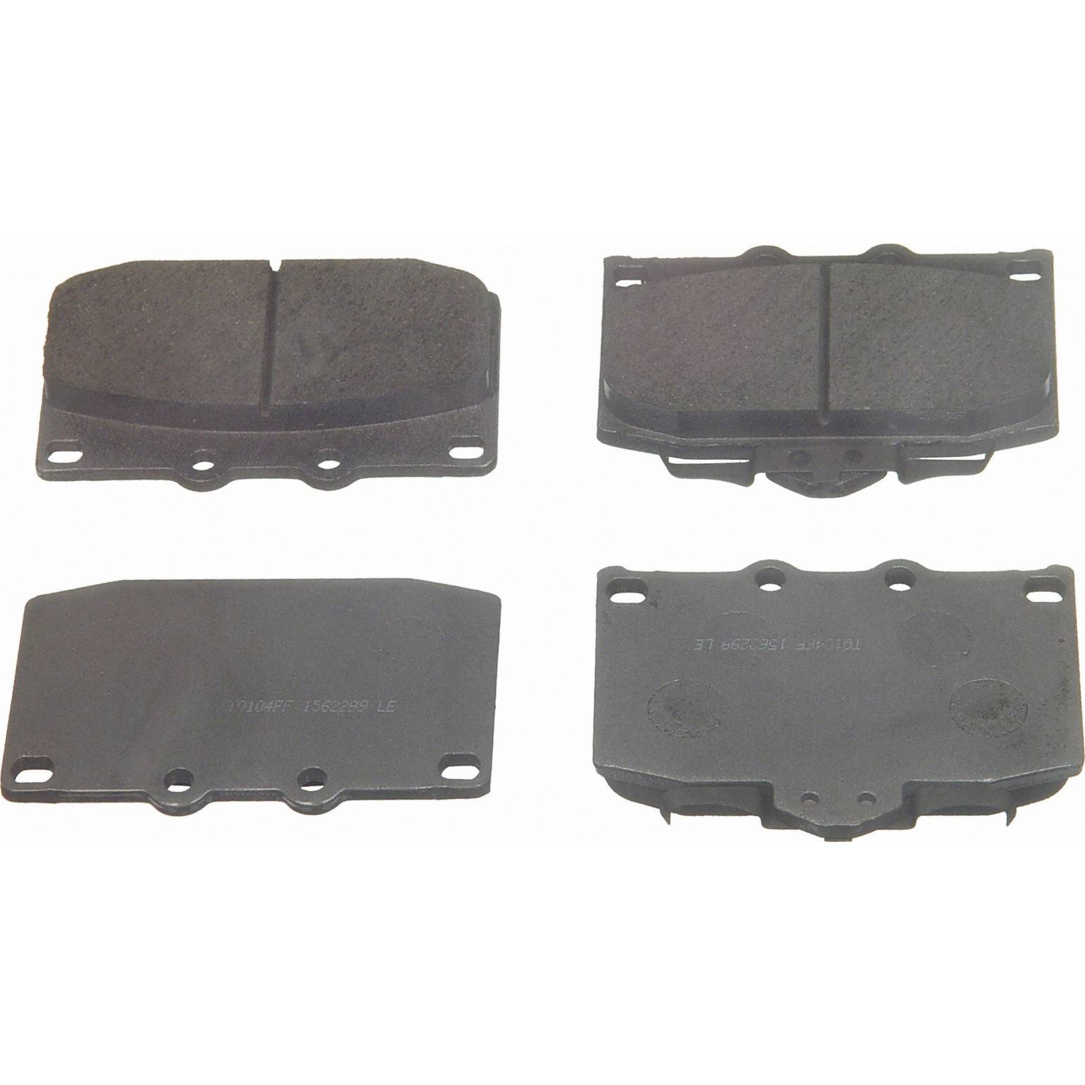 wagner brake disc brake pad set  frsport pd585