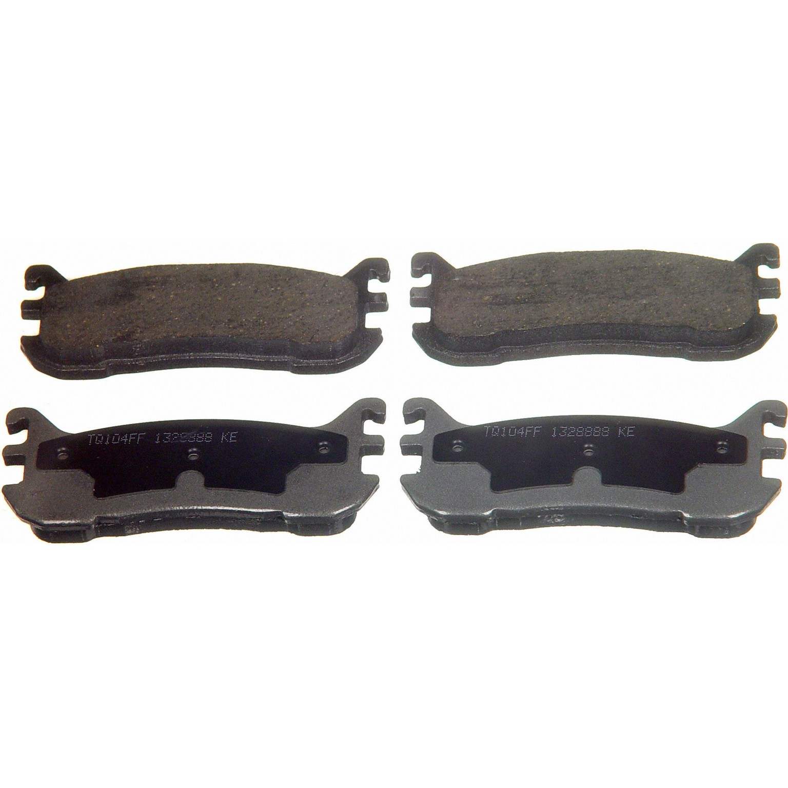 wagner brake disc brake pad set  frsport pd663a