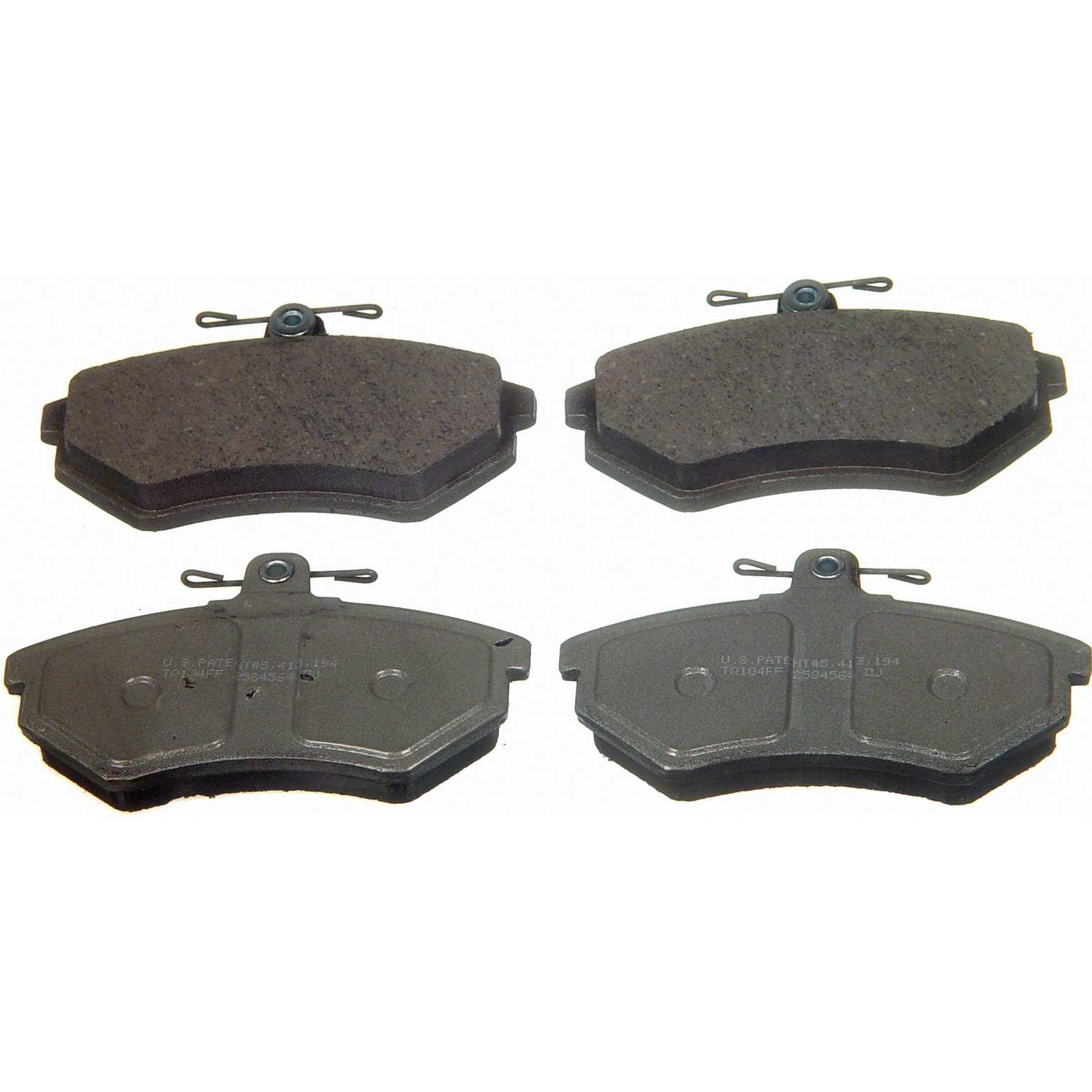 wagner brake disc brake pad set  frsport pd696