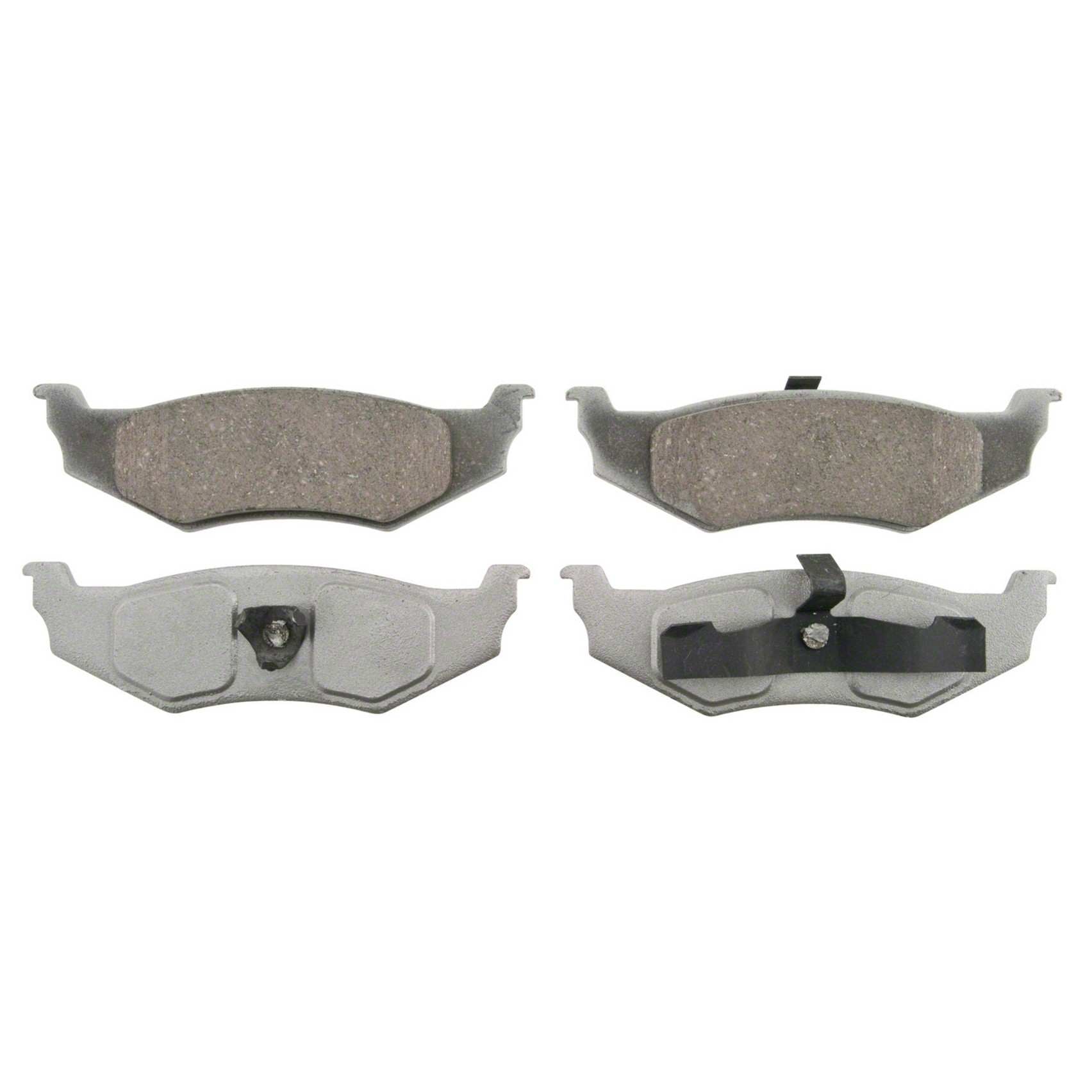 Wagner Brake Disc Brake Pad Set  top view frsport PD759