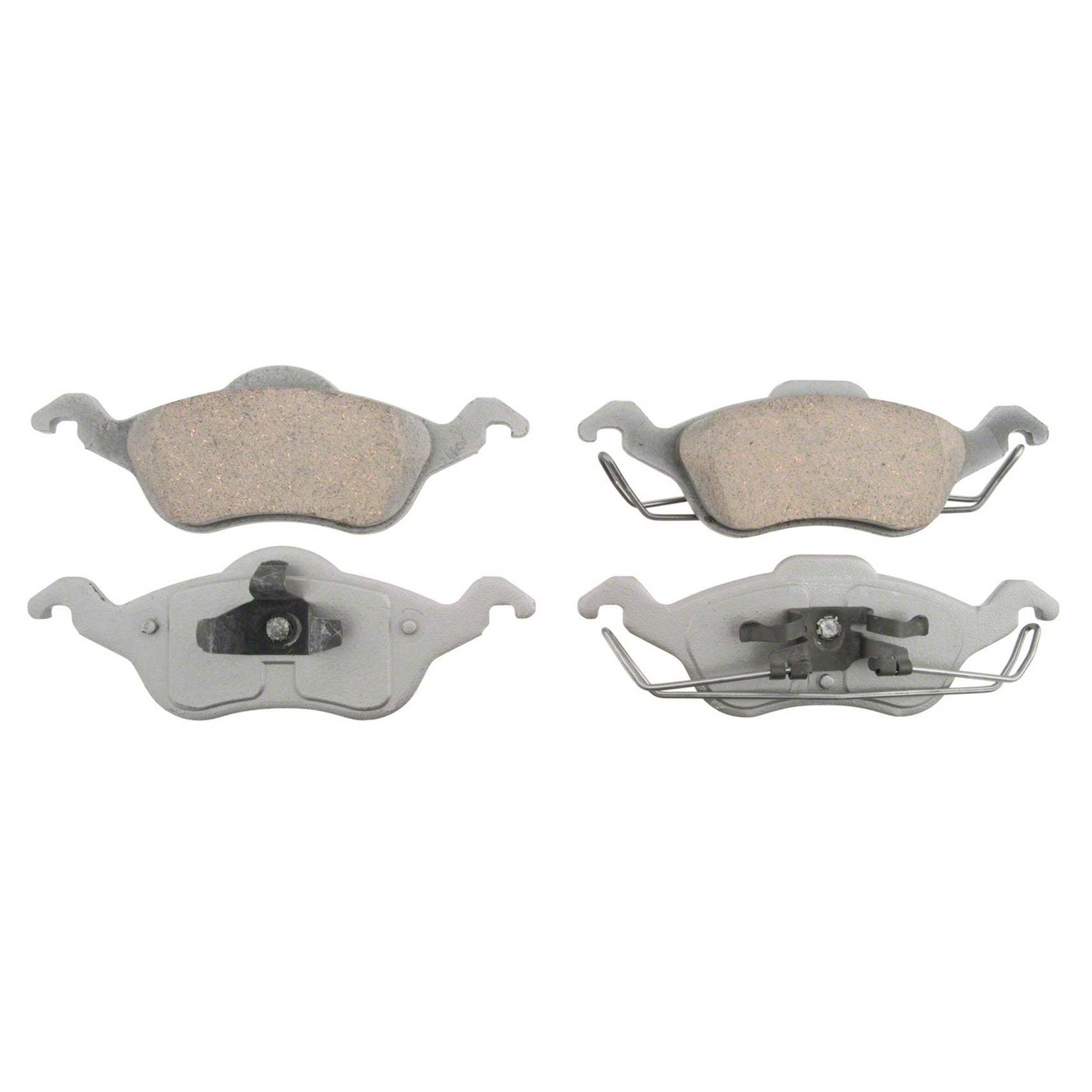 Wagner Brake Disc Brake Pad Set  top view frsport PD816