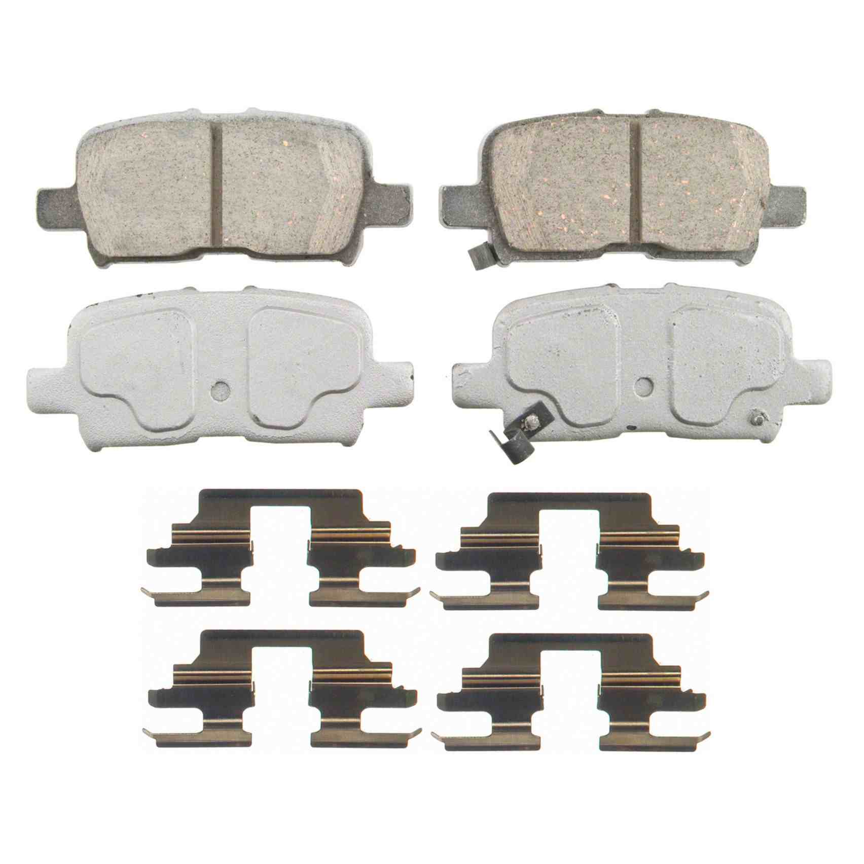 Wagner Brake Disc Brake Pad Set  top view frsport PD865