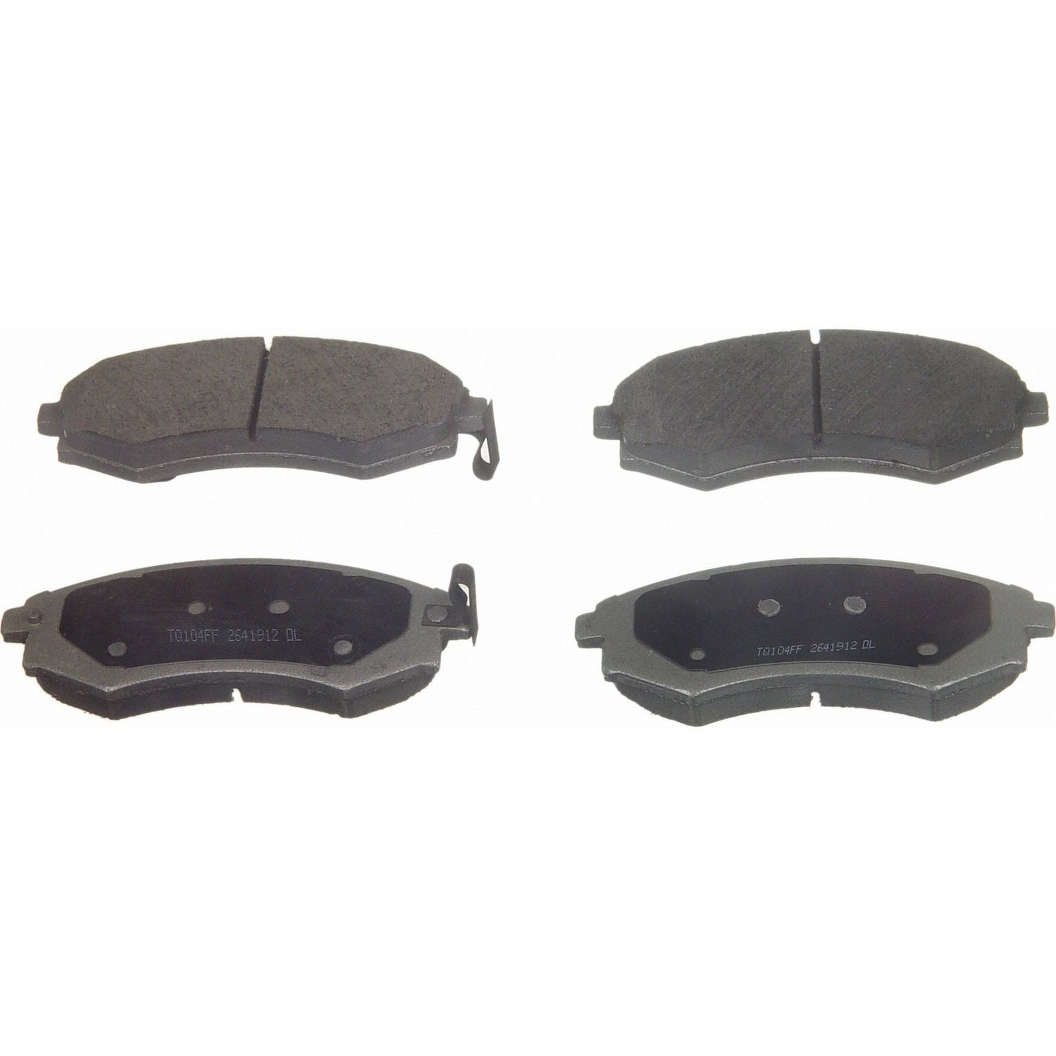 wagner brake disc brake pad set  frsport pd887