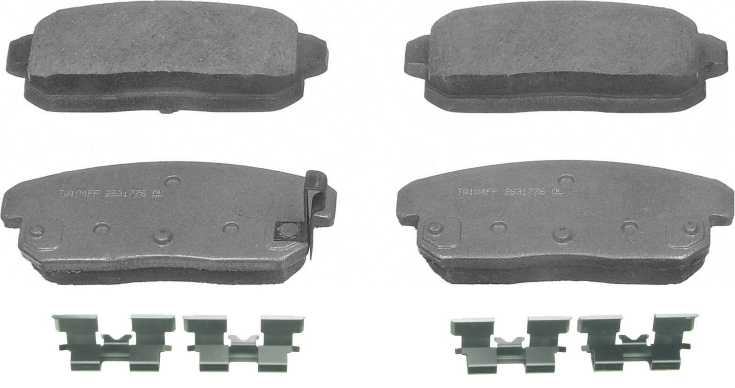 Wagner Brake Disc Brake Pad Set  top view frsport PD900