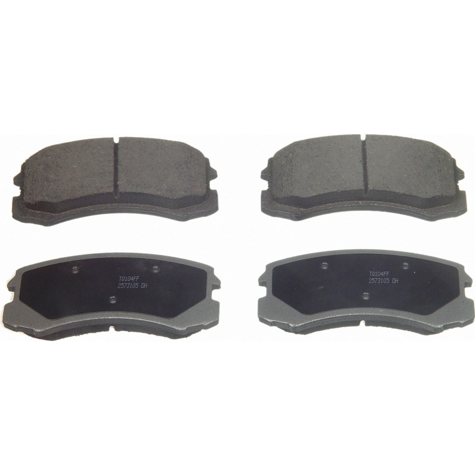 wagner brake disc brake pad set  frsport pd904