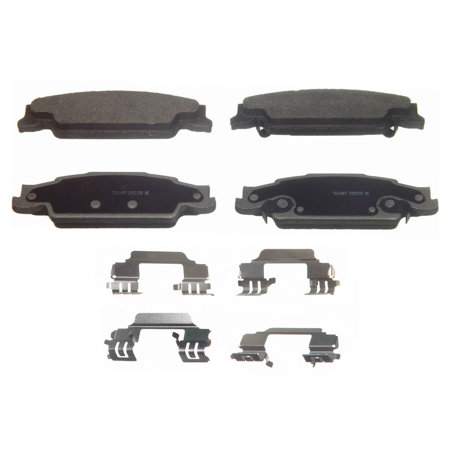 wagner brake disc brake pad set  frsport pd922a