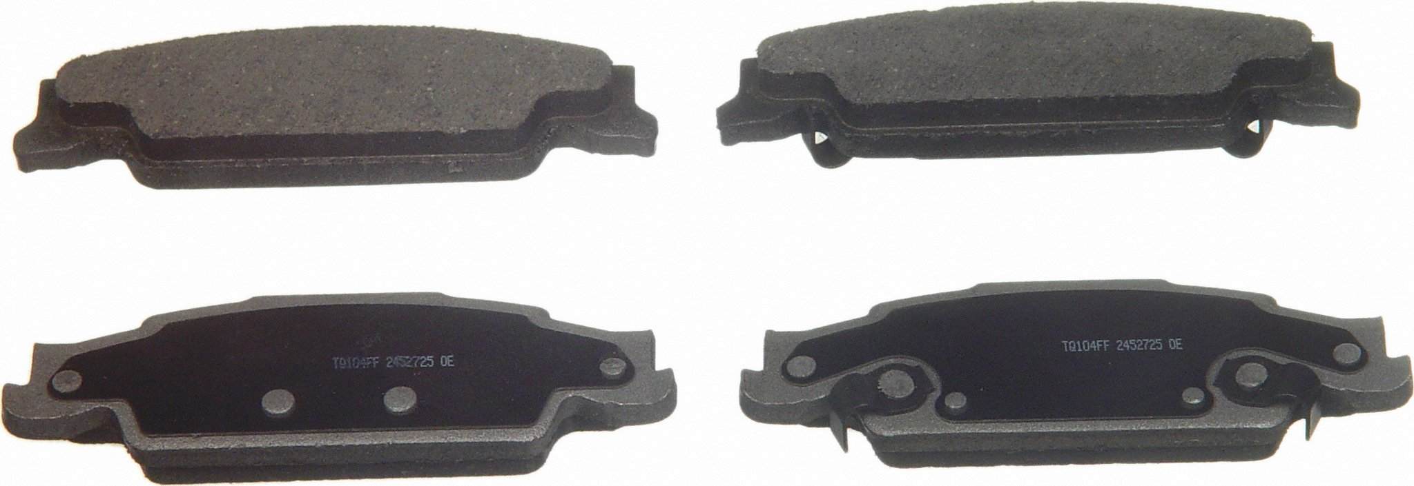 Wagner Brake Disc Brake Pad Set  top view frsport PD922A