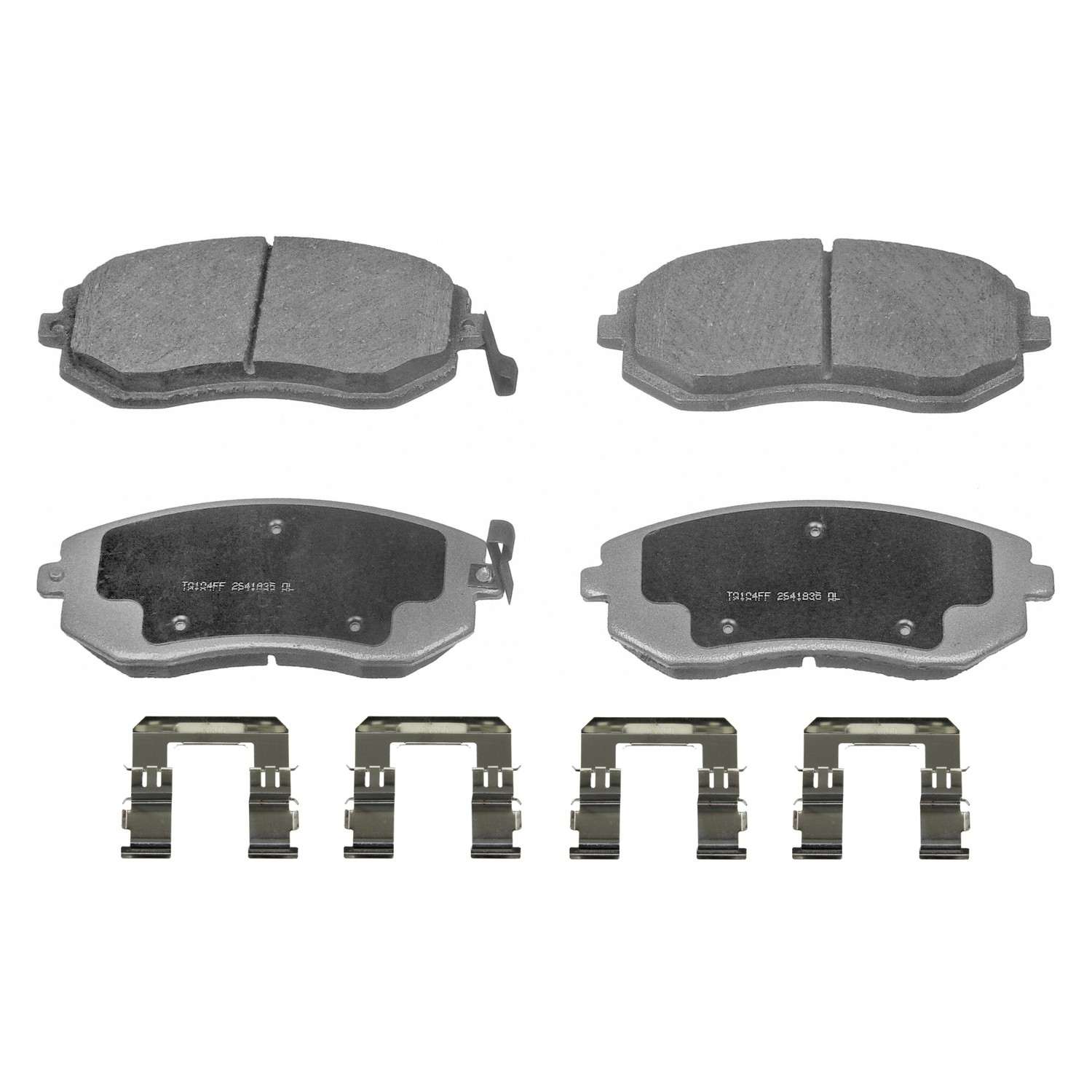 wagner brake disc brake pad set  frsport pd929a