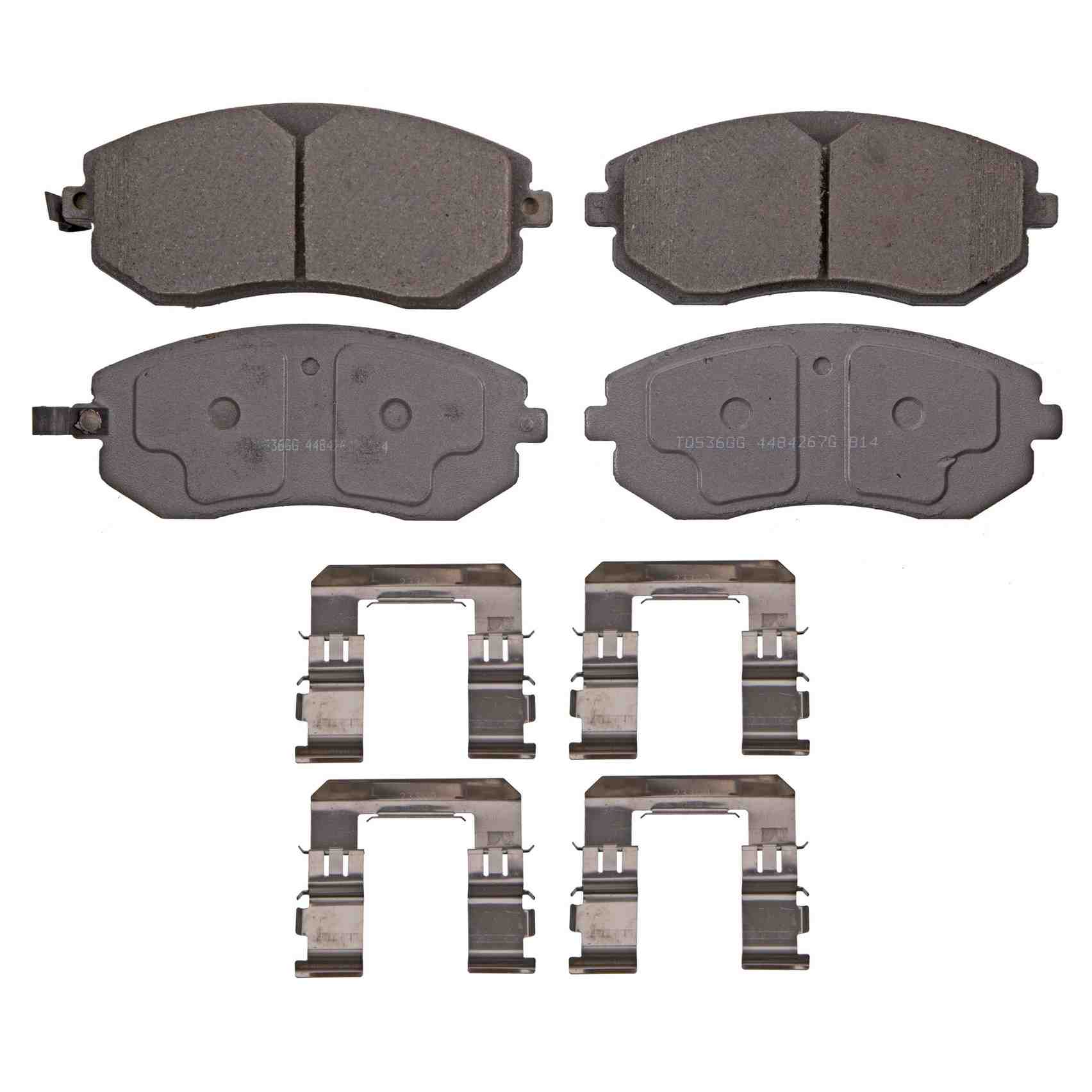 Wagner Brake Disc Brake Pad Set  top view frsport PD929A