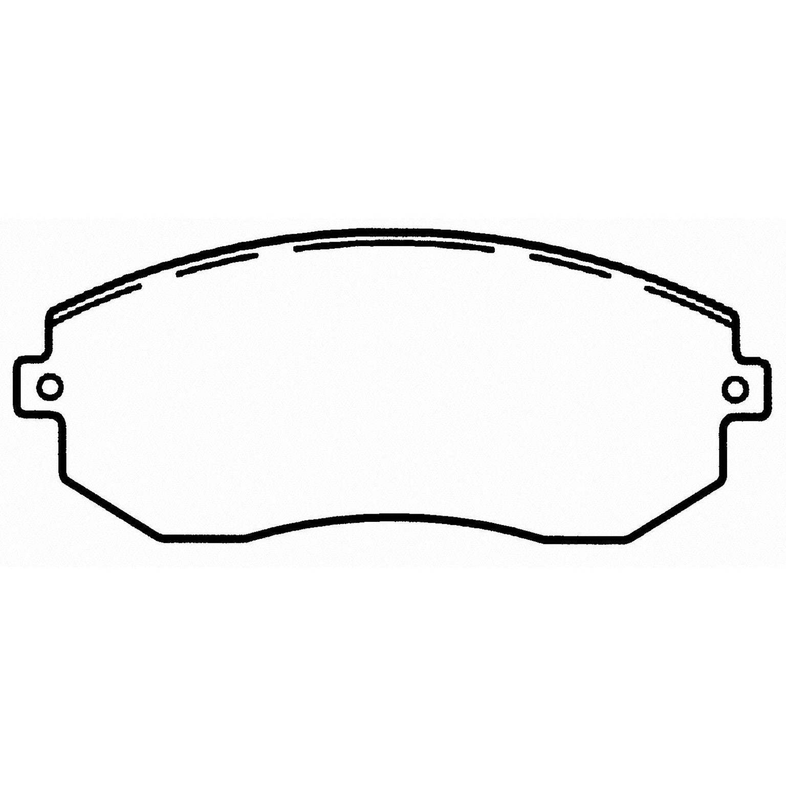 wagner brake disc brake pad set  frsport pd929