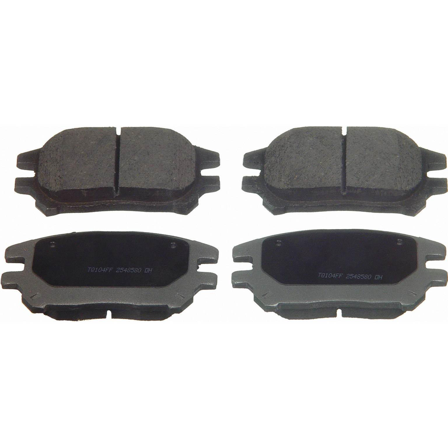 wagner brake disc brake pad set  frsport pd930