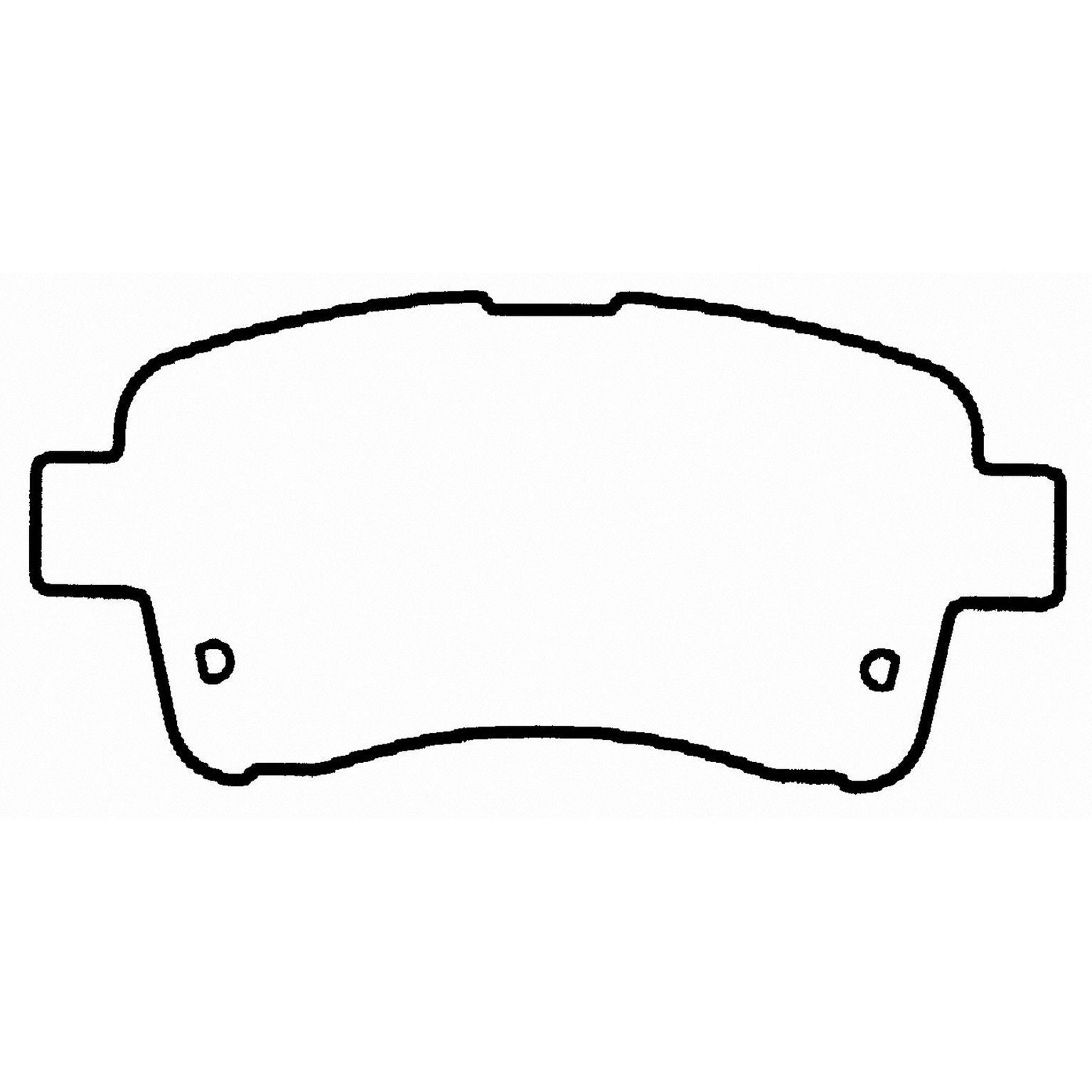 wagner brake disc brake pad set  frsport pd937