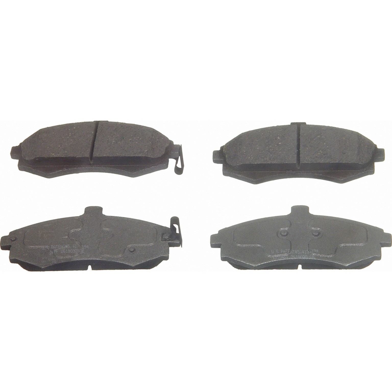 wagner brake disc brake pad set  frsport pd941