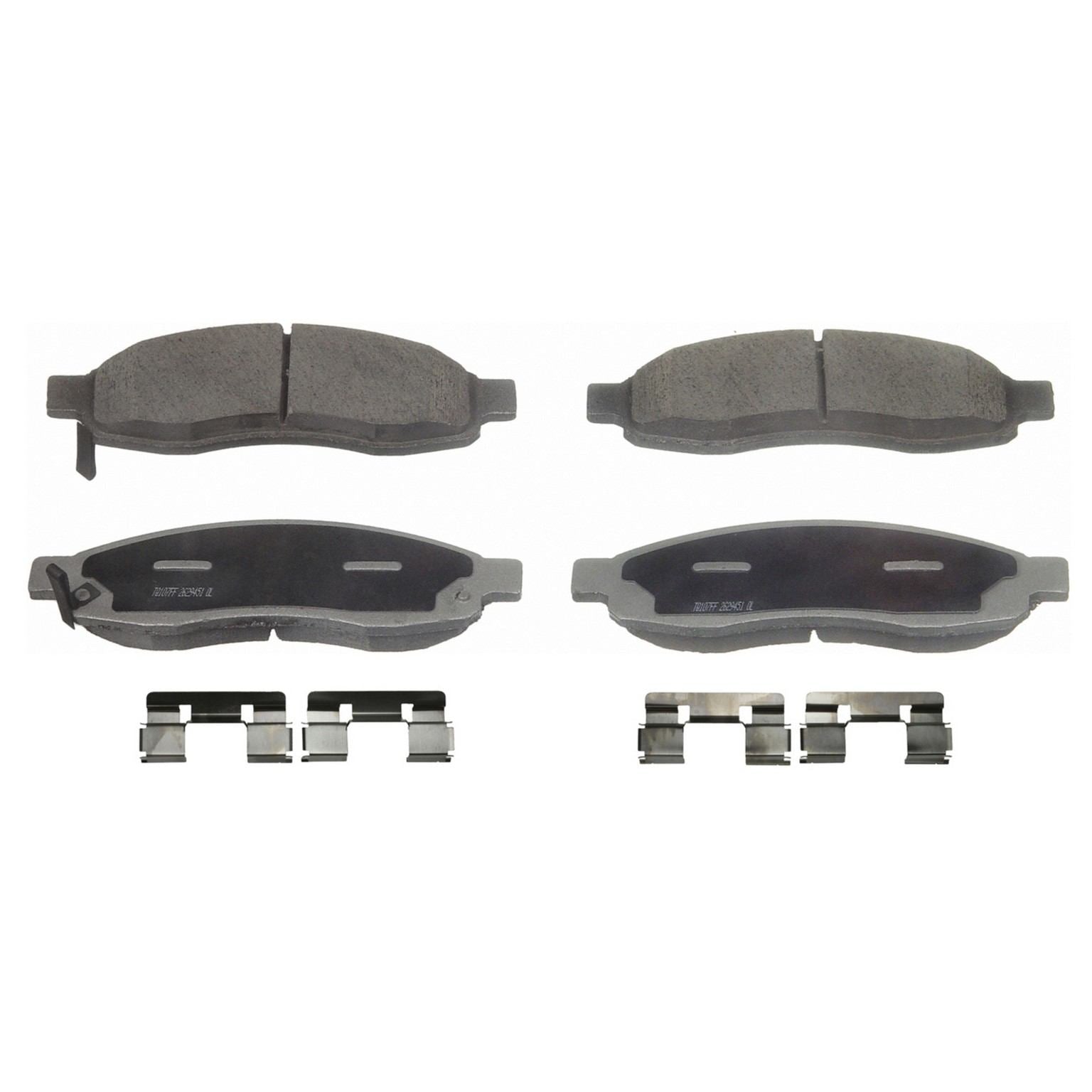 wagner brake disc brake pad set  frsport qc1015