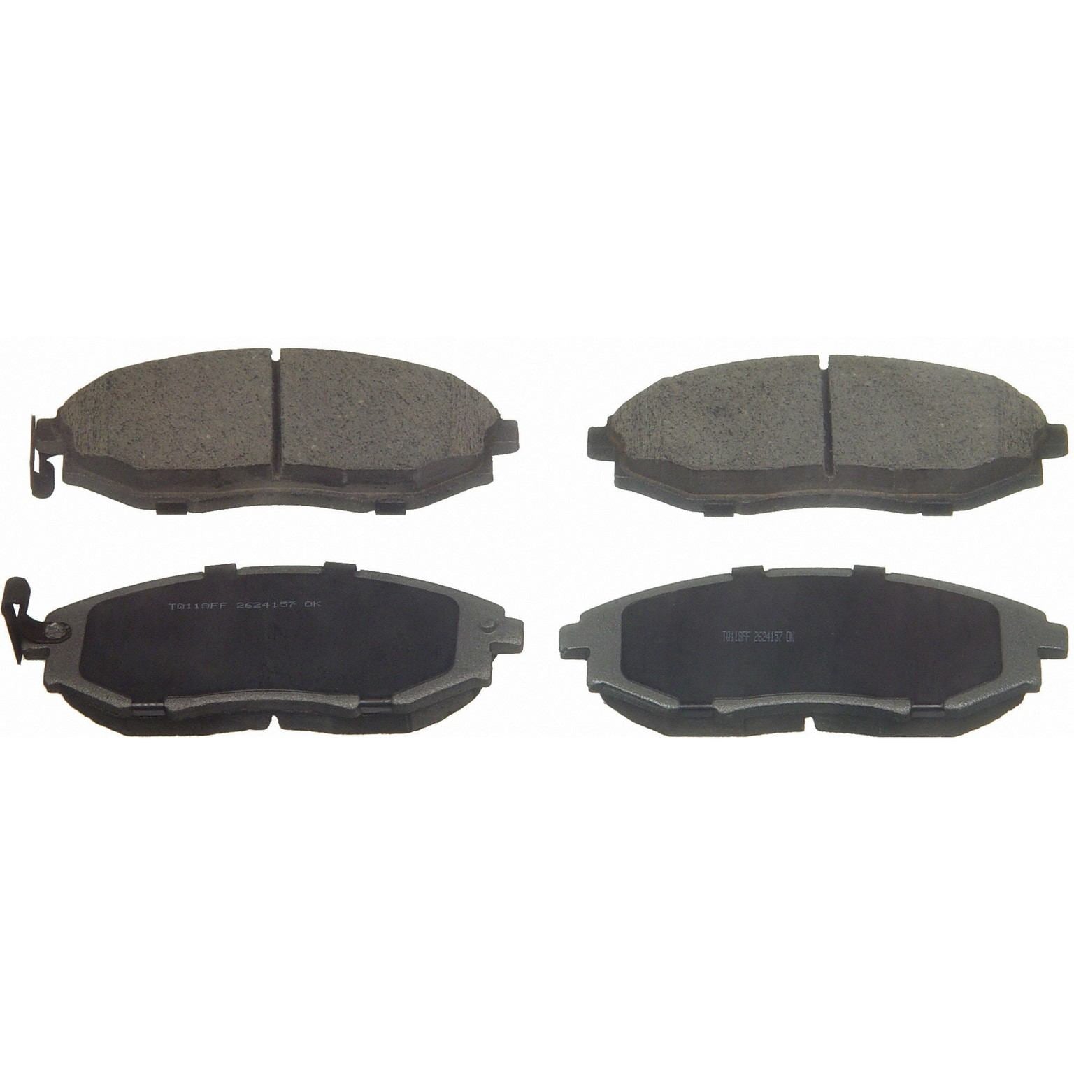 wagner brake disc brake pad set  frsport qc1031