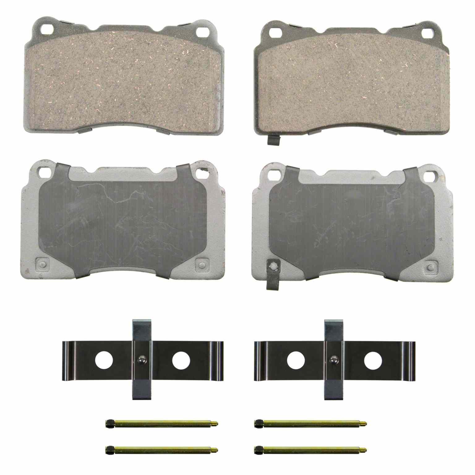 Wagner Brake Disc Brake Pad Set  top view frsport QC1050B