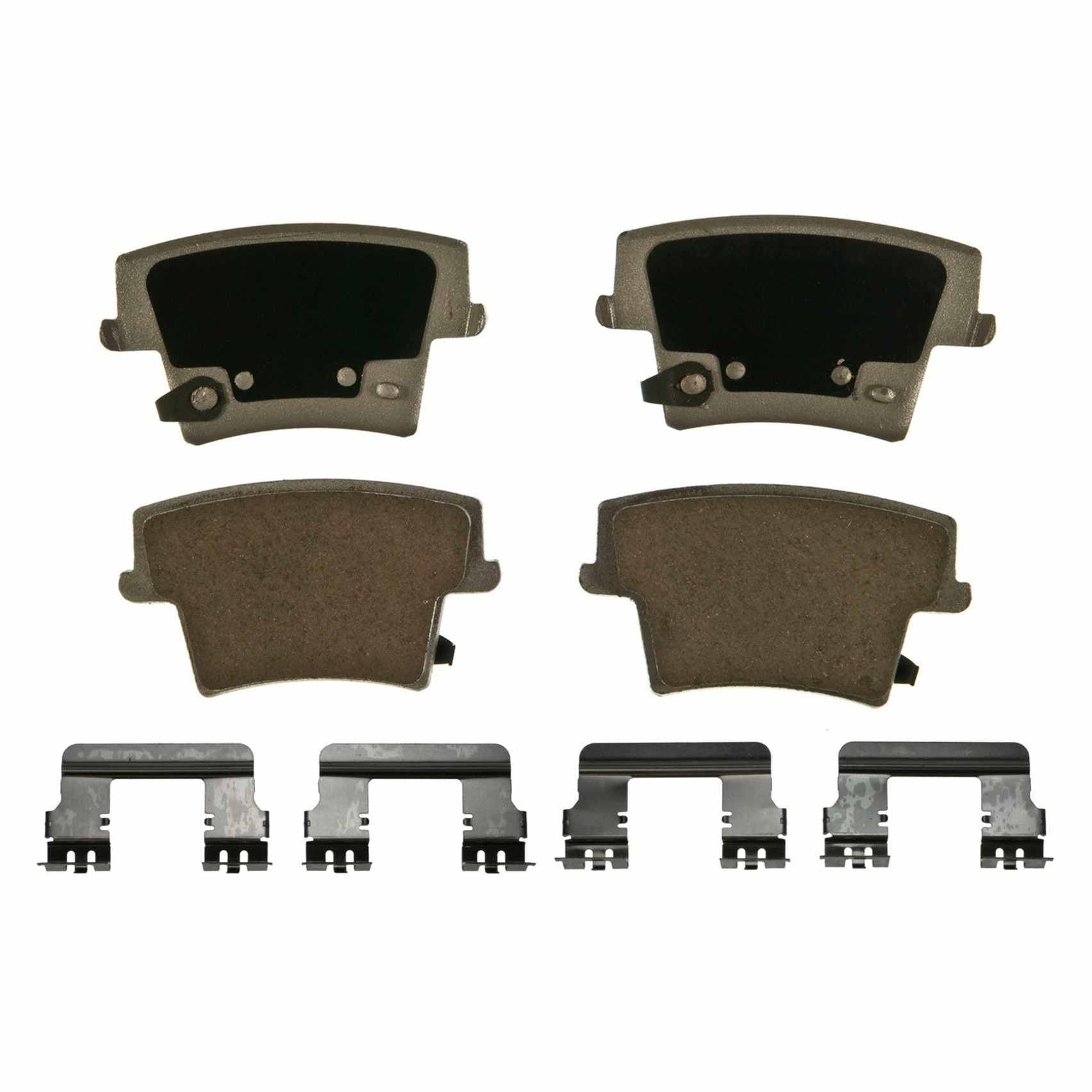 Wagner Brake Disc Brake Pad Set  top view frsport QC1057B