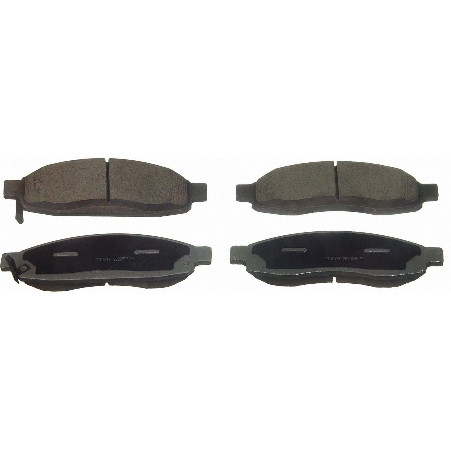 wagner brake disc brake pad set  frsport qc1063