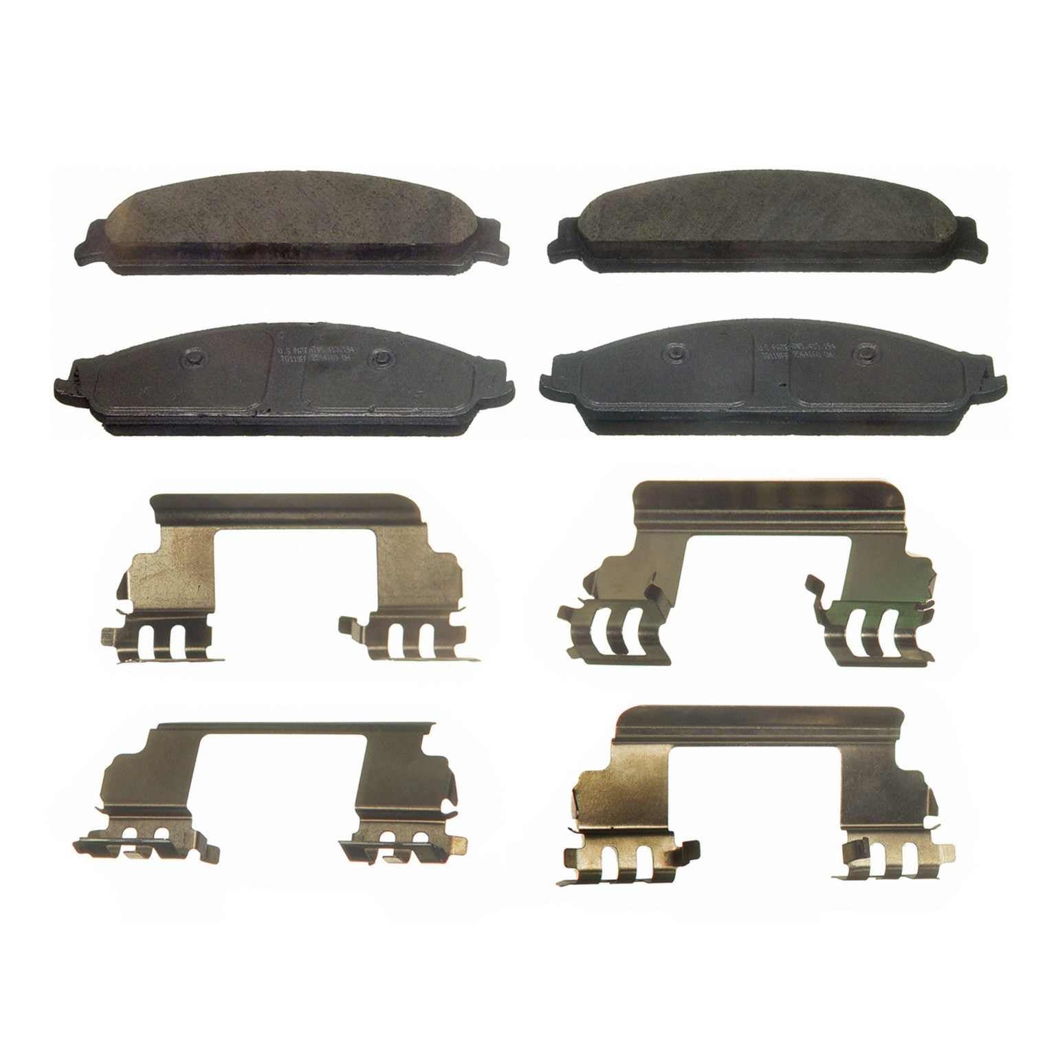 wagner brake disc brake pad set  frsport qc1070