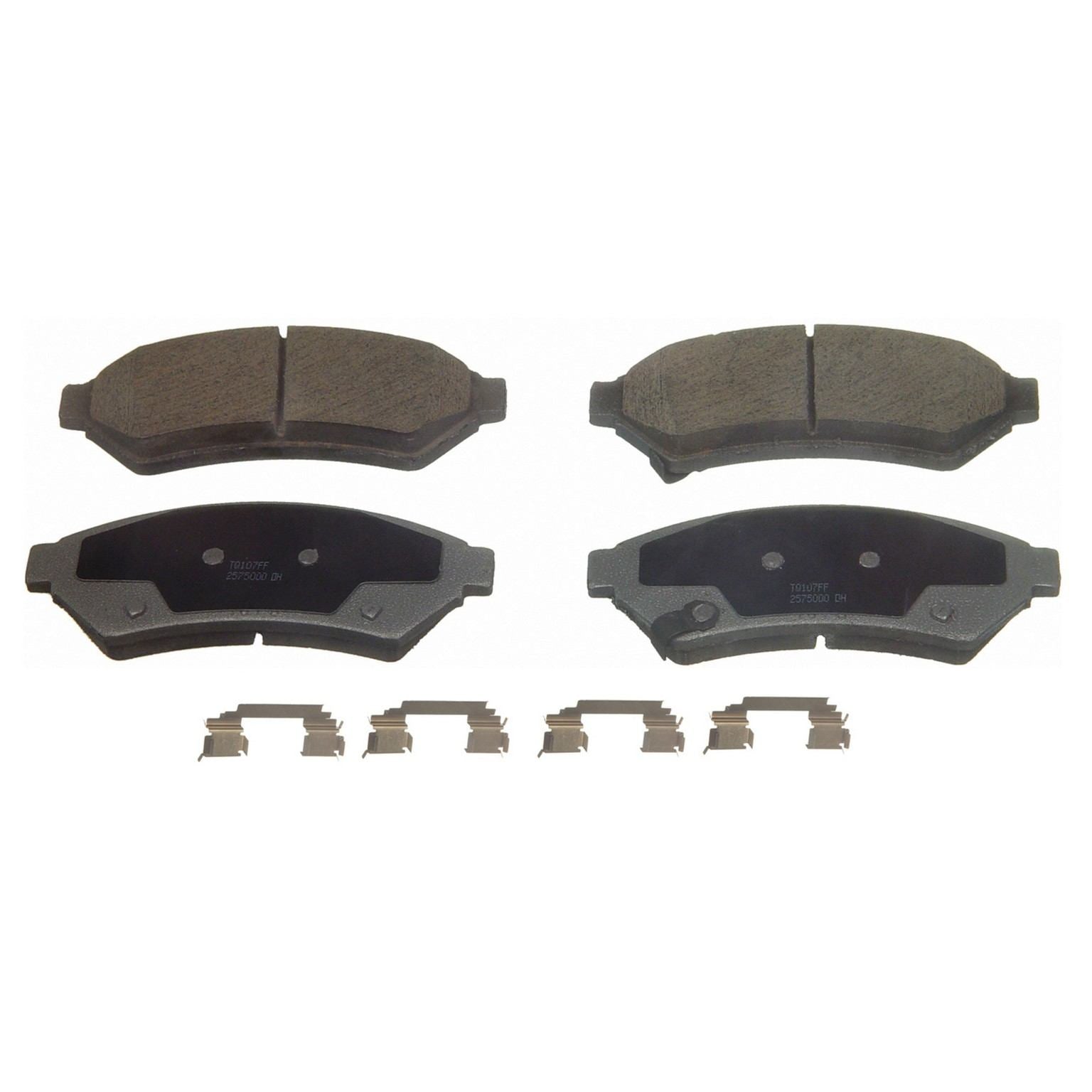 wagner brake disc brake pad set  frsport qc1075