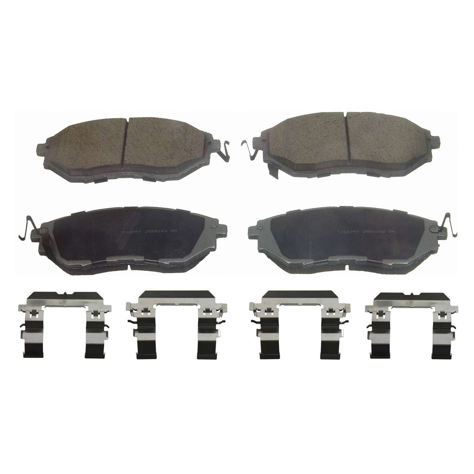 wagner brake disc brake pad set  frsport qc1078