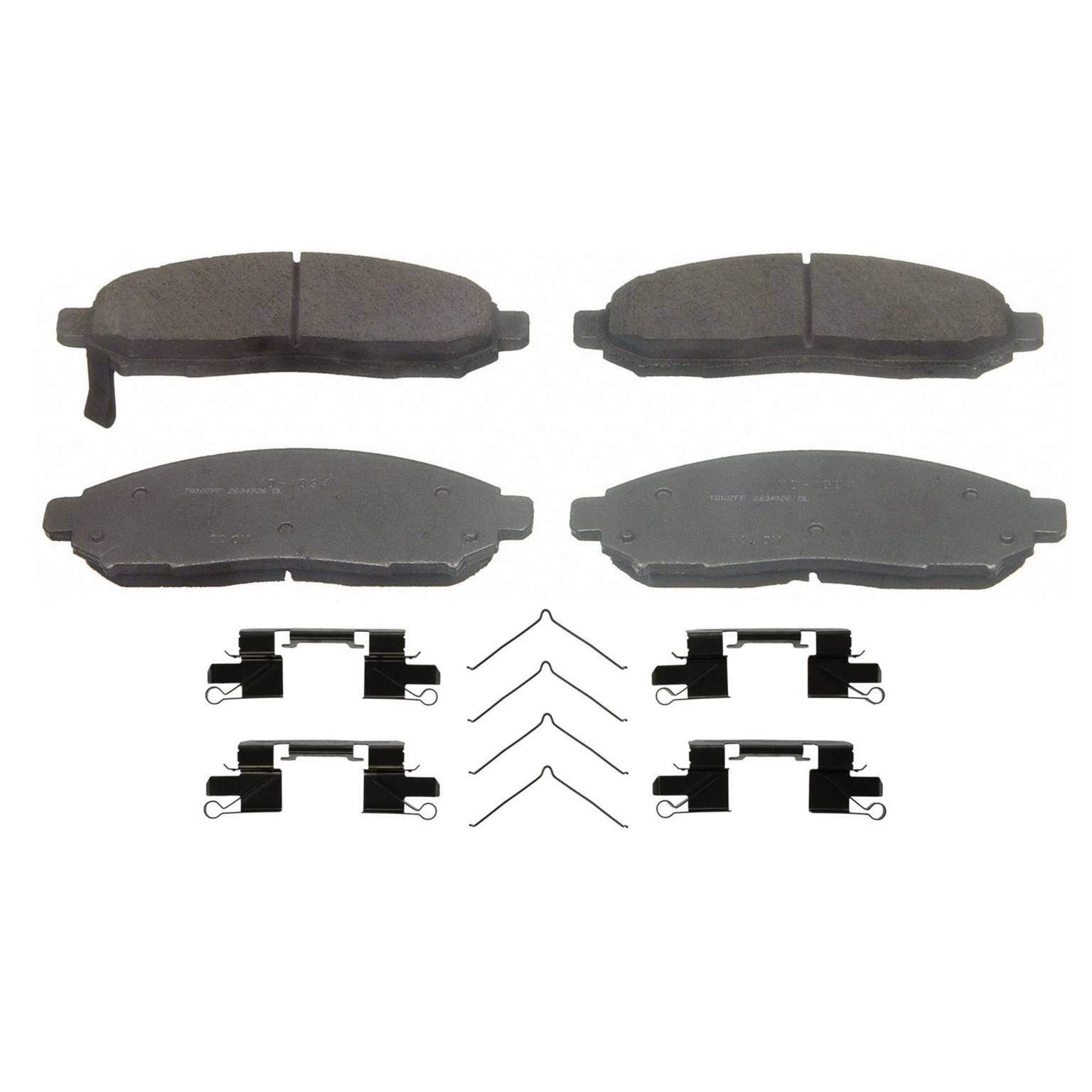 wagner brake disc brake pad set  frsport qc1094