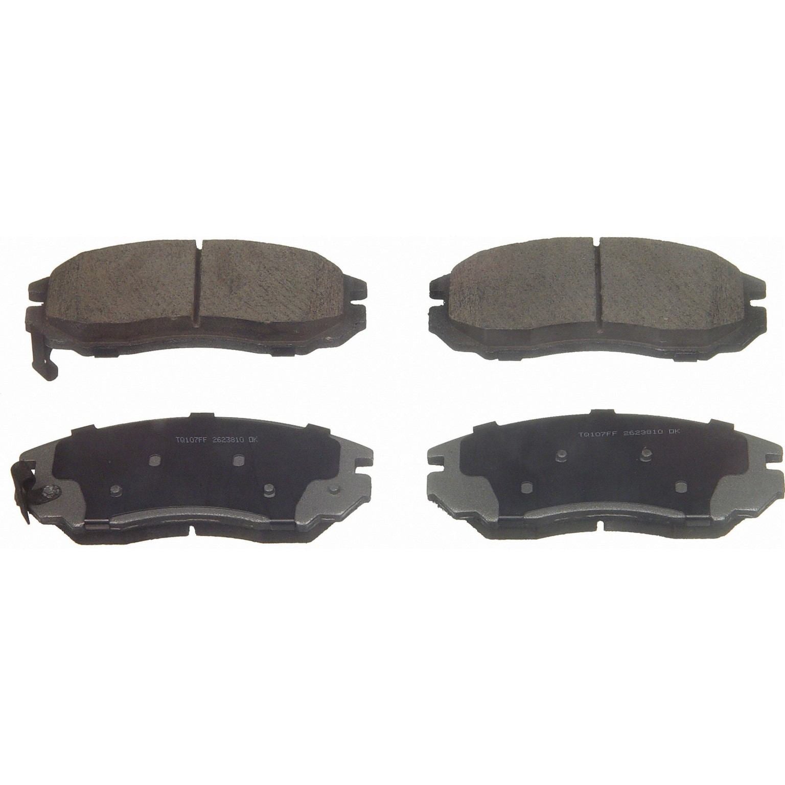 wagner brake disc brake pad set  frsport qc1104