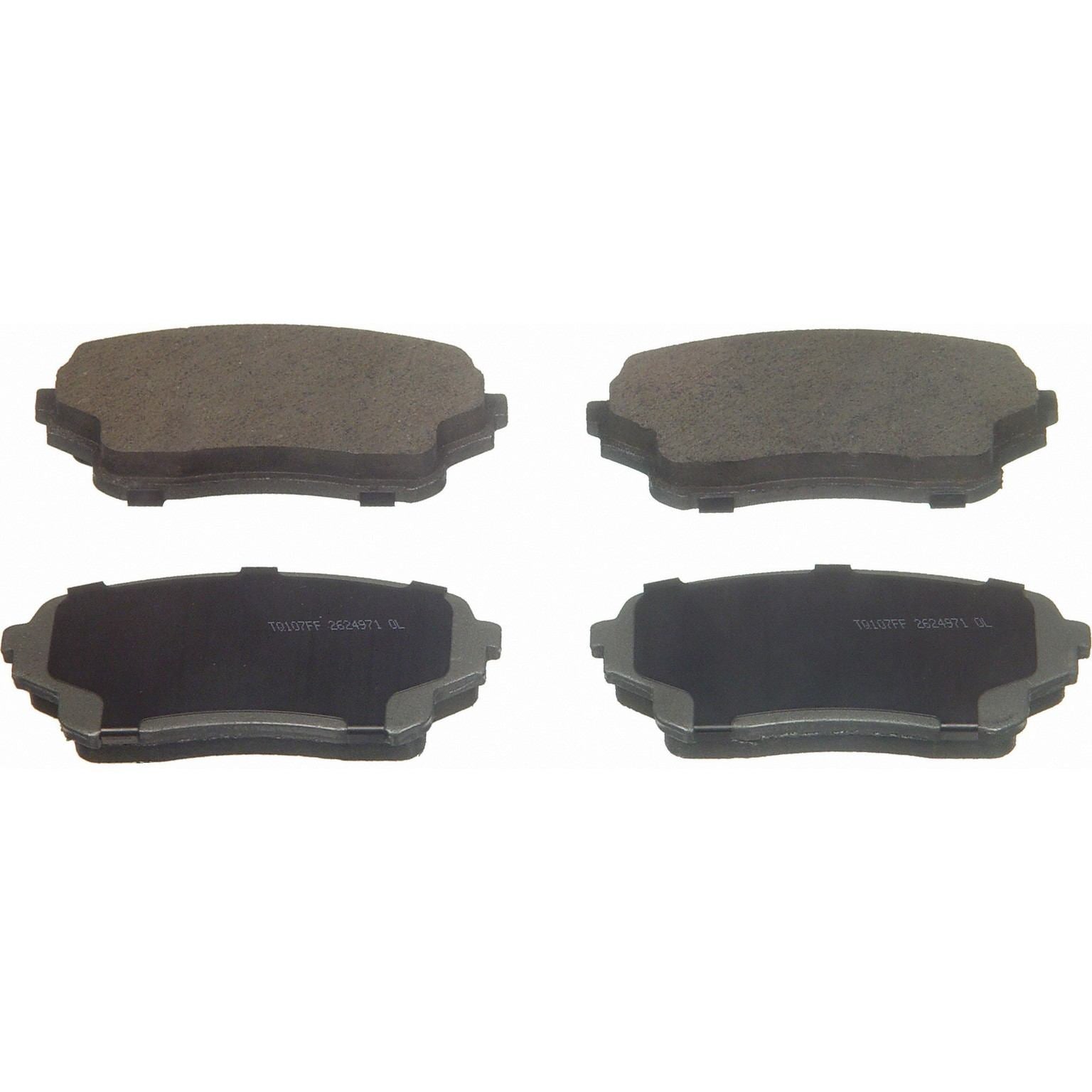 wagner brake disc brake pad set  frsport qc1105