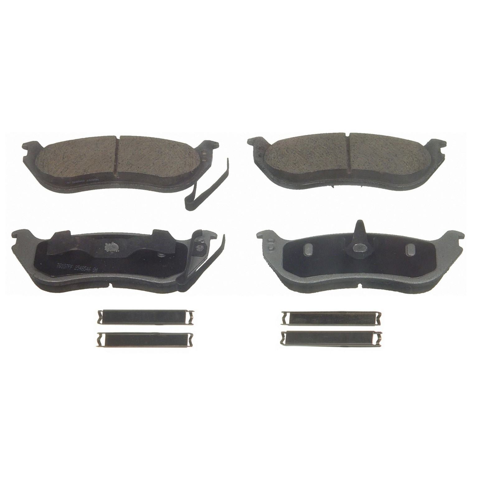 wagner brake disc brake pad set  frsport qc1109