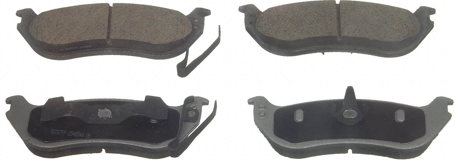 Wagner Brake Disc Brake Pad Set  top view frsport QC1109