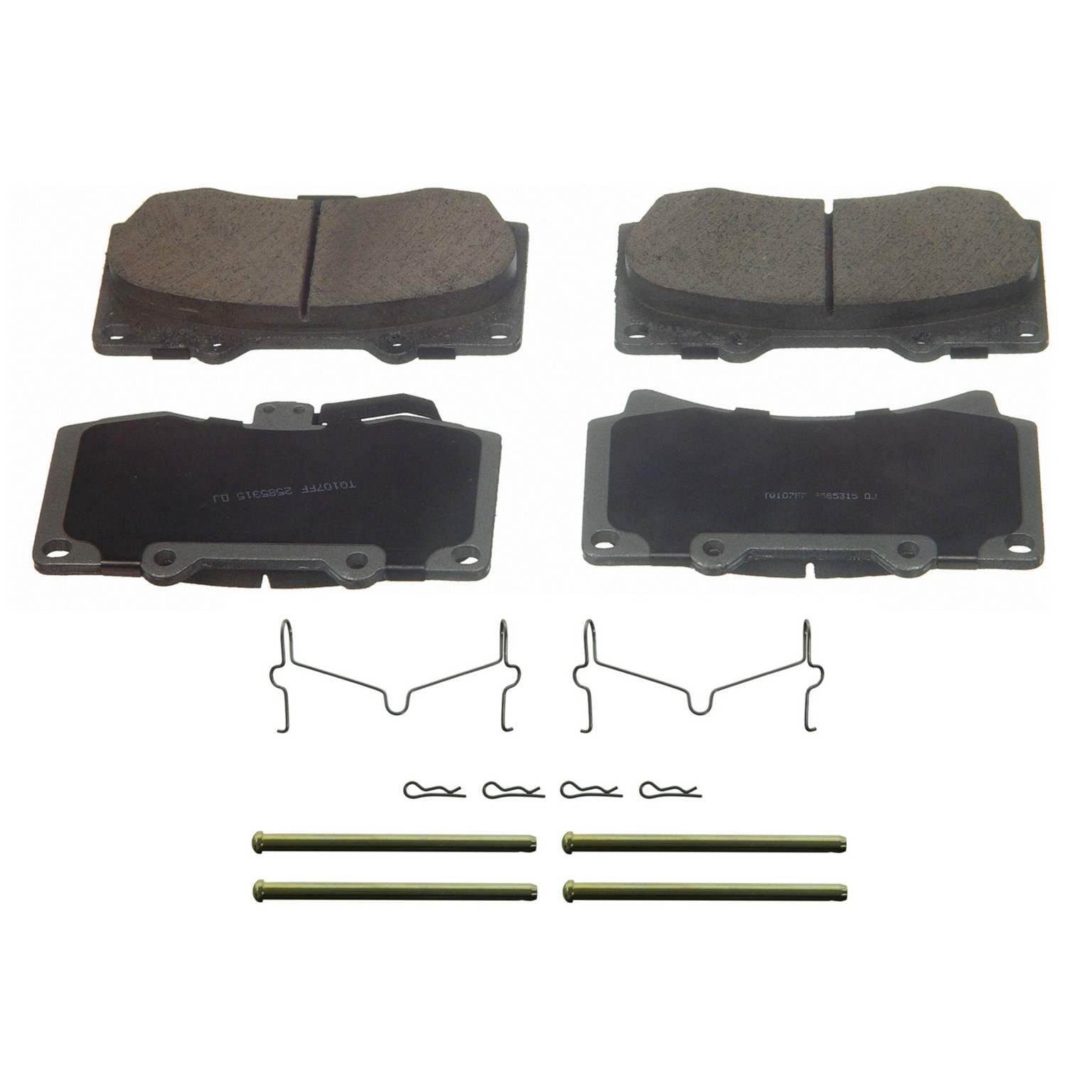 wagner brake disc brake pad set  frsport qc1119