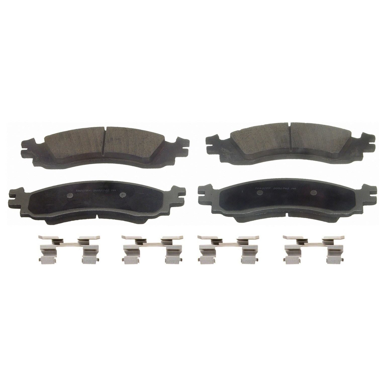 wagner brake disc brake pad set  frsport qc1158